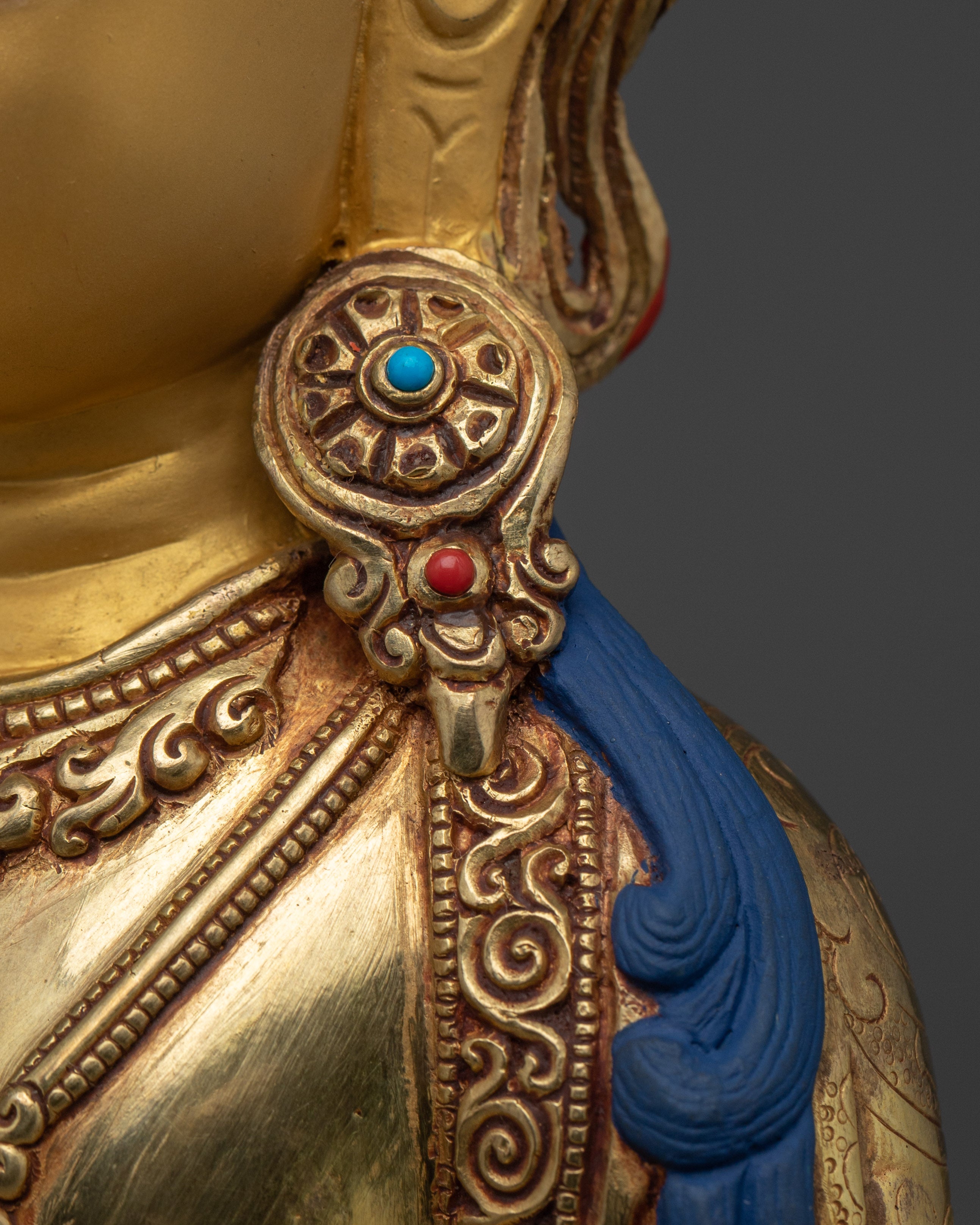 Handmade Statue of Kshitigarbha | Buddhist Divine Bodhisattva