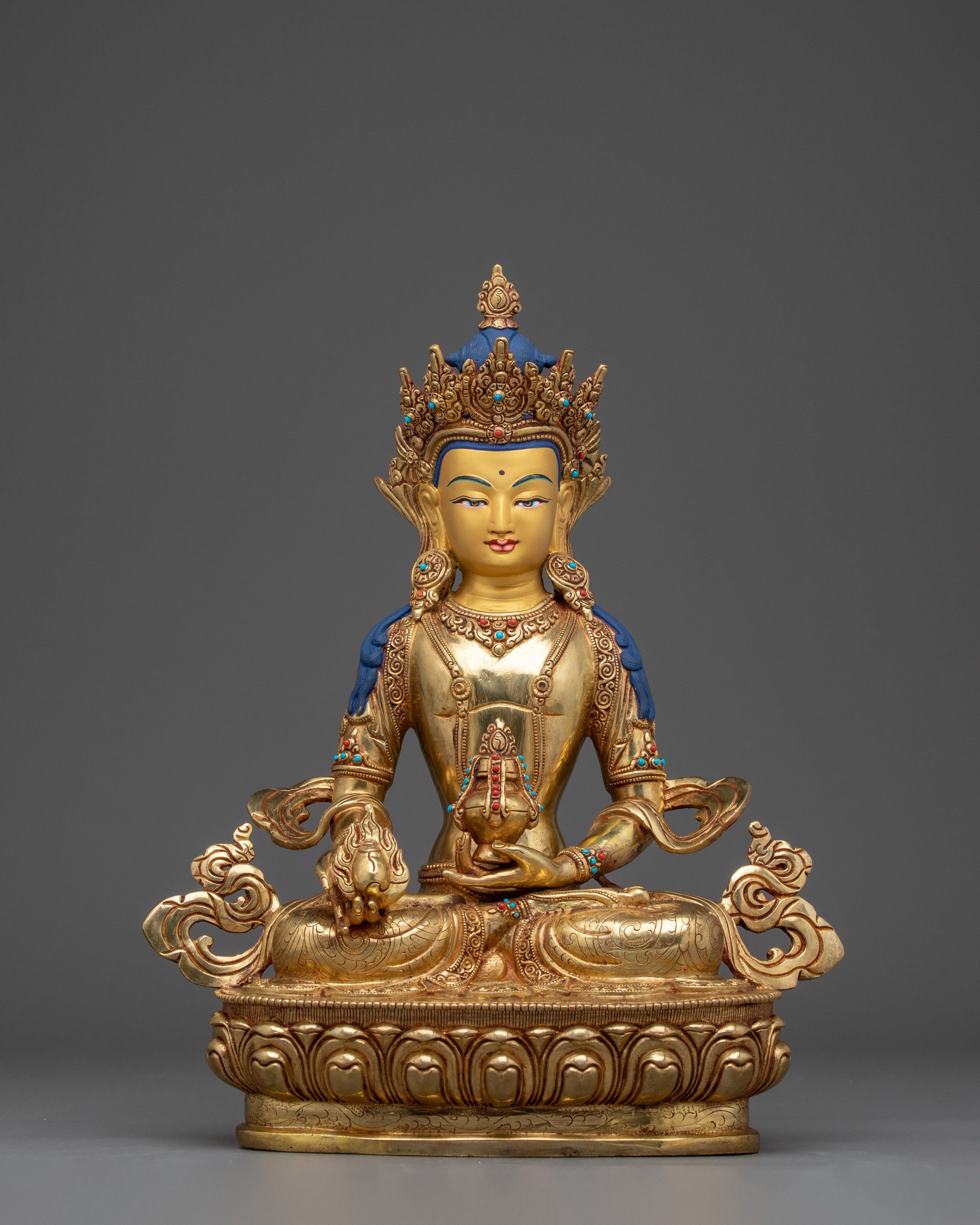 Handmade Statue of Kshitigarbha | Buddhist Divine Bodhisattva