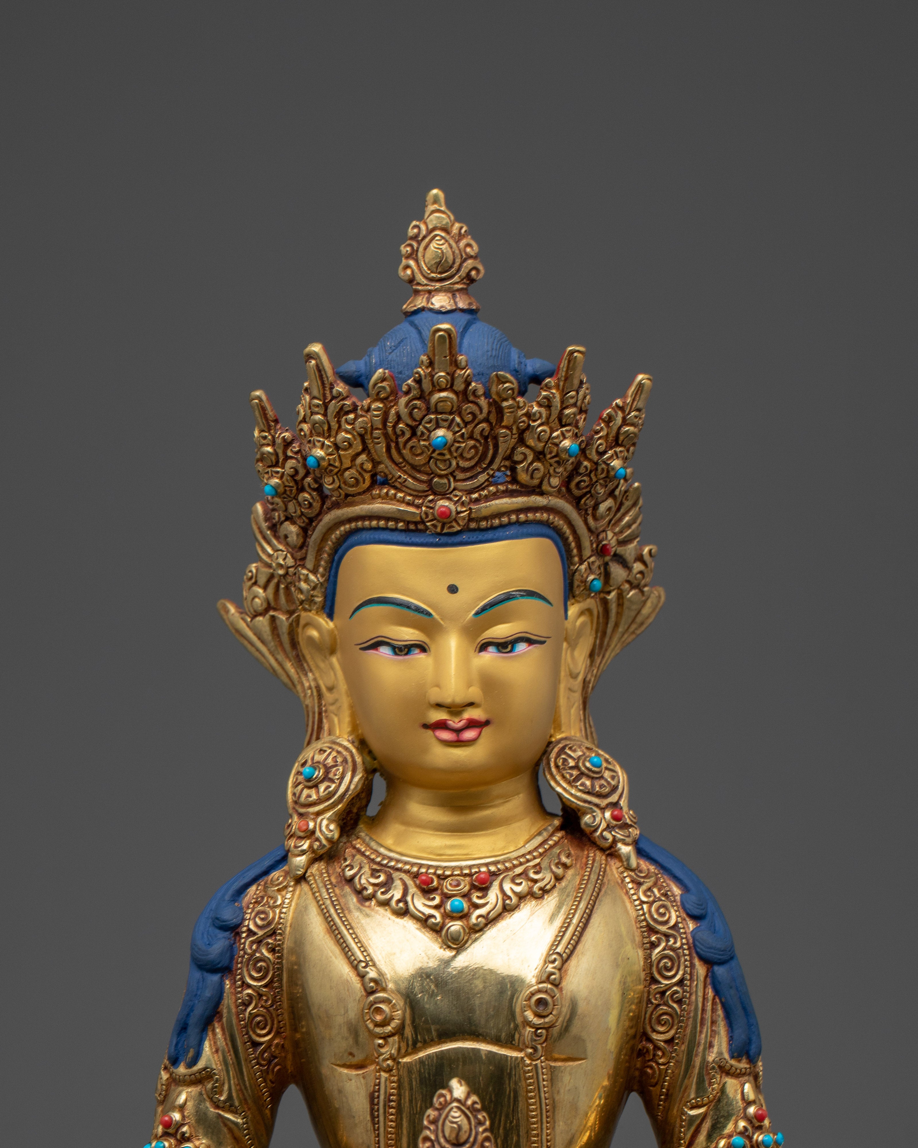 Handmade Statue of Kshitigarbha | Buddhist Divine Bodhisattva