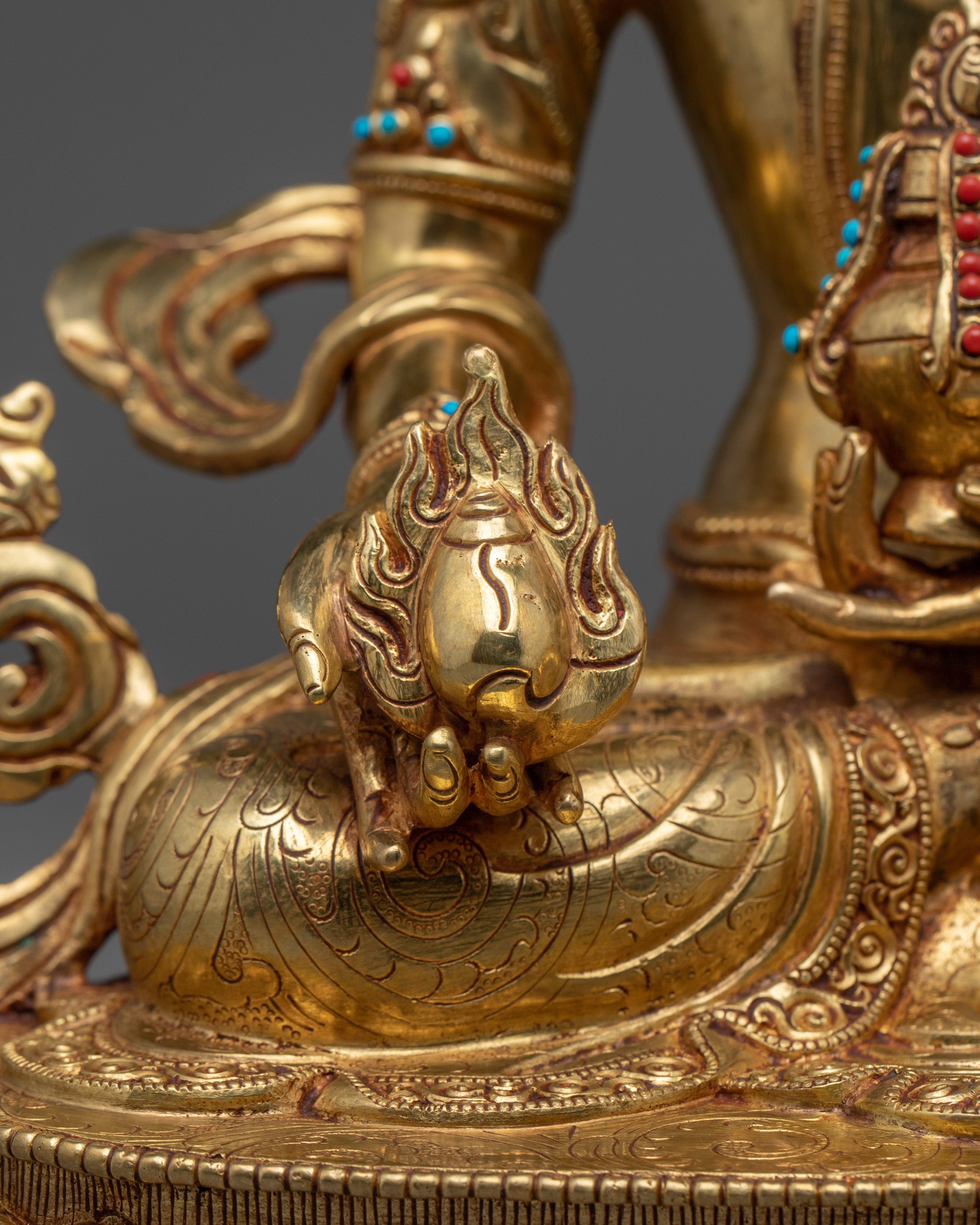 Handmade Statue of Kshitigarbha | Buddhist Divine Bodhisattva