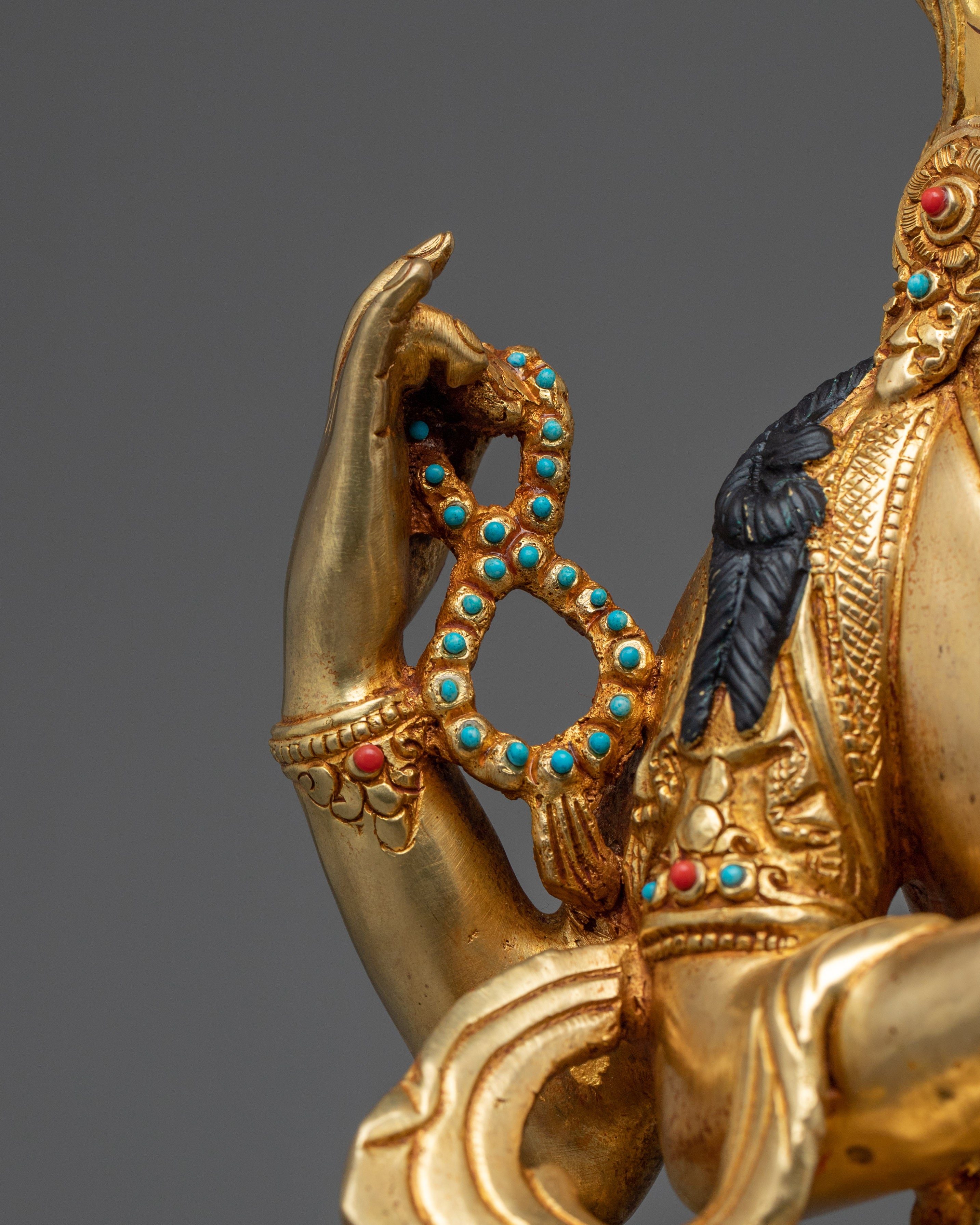 Chenrezig with Halo Artwork | Tibetan Bodhisattva of Compassion