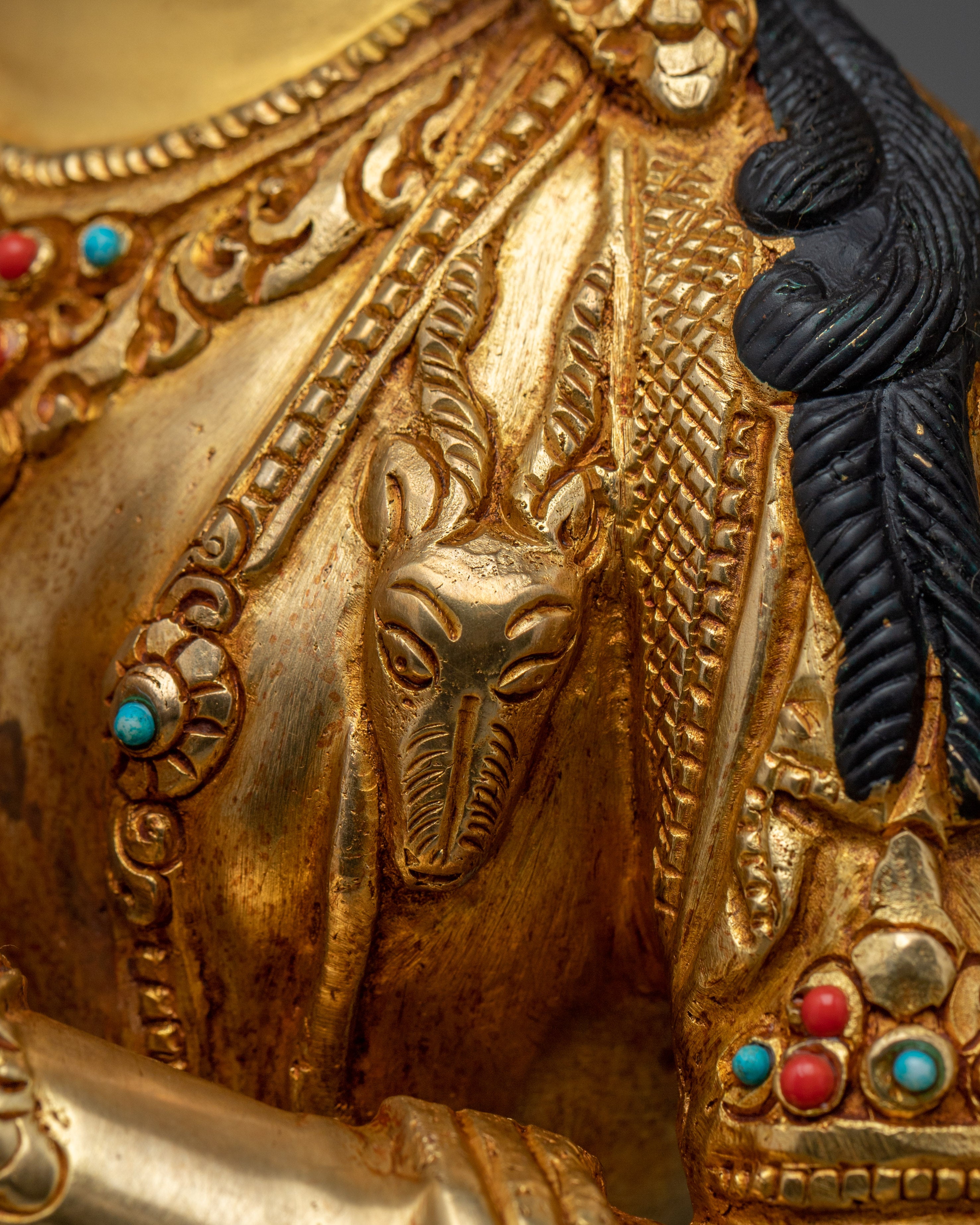 Chenrezig with Halo Artwork | Tibetan Bodhisattva of Compassion