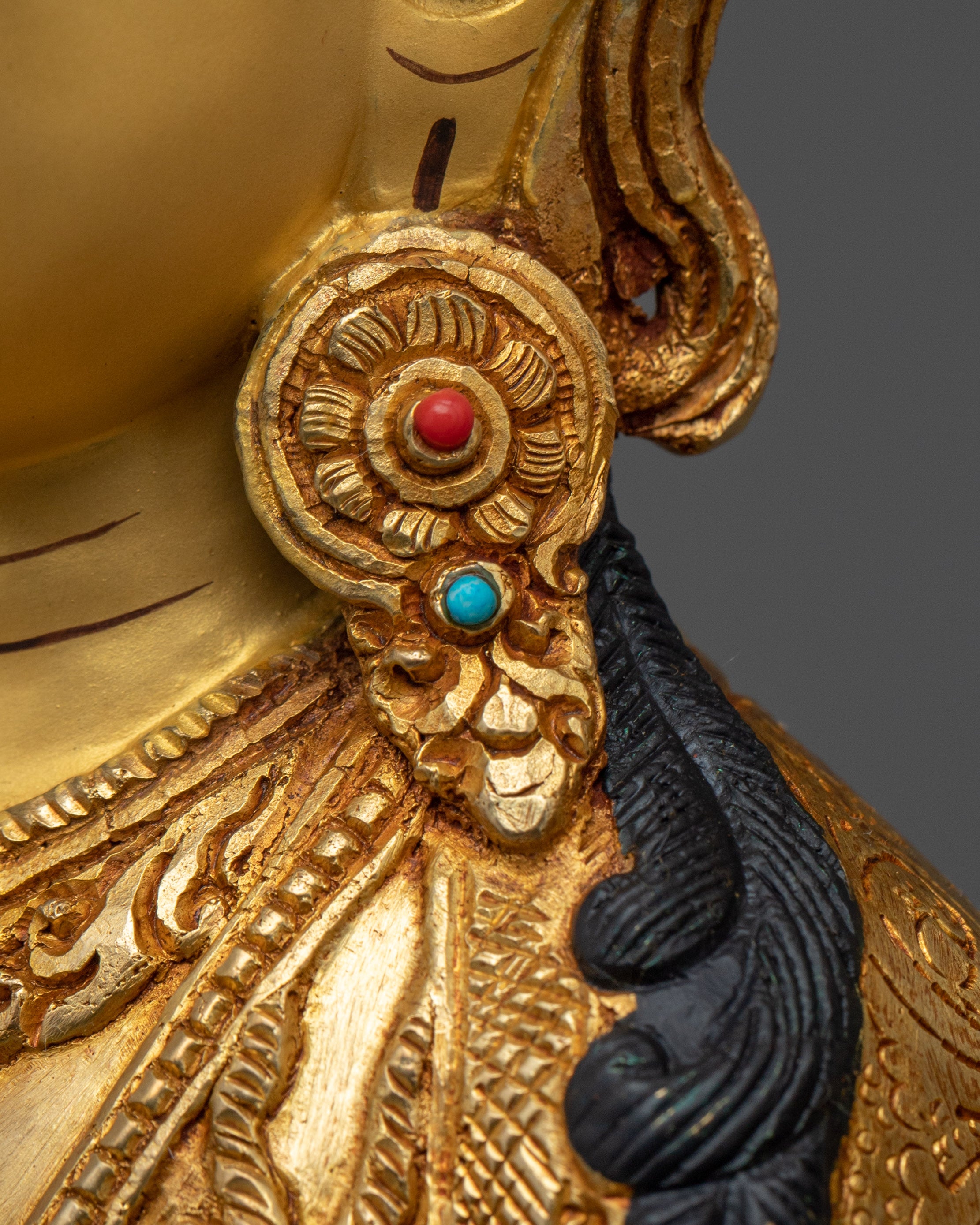 Chenrezig with Halo Artwork | Tibetan Bodhisattva of Compassion