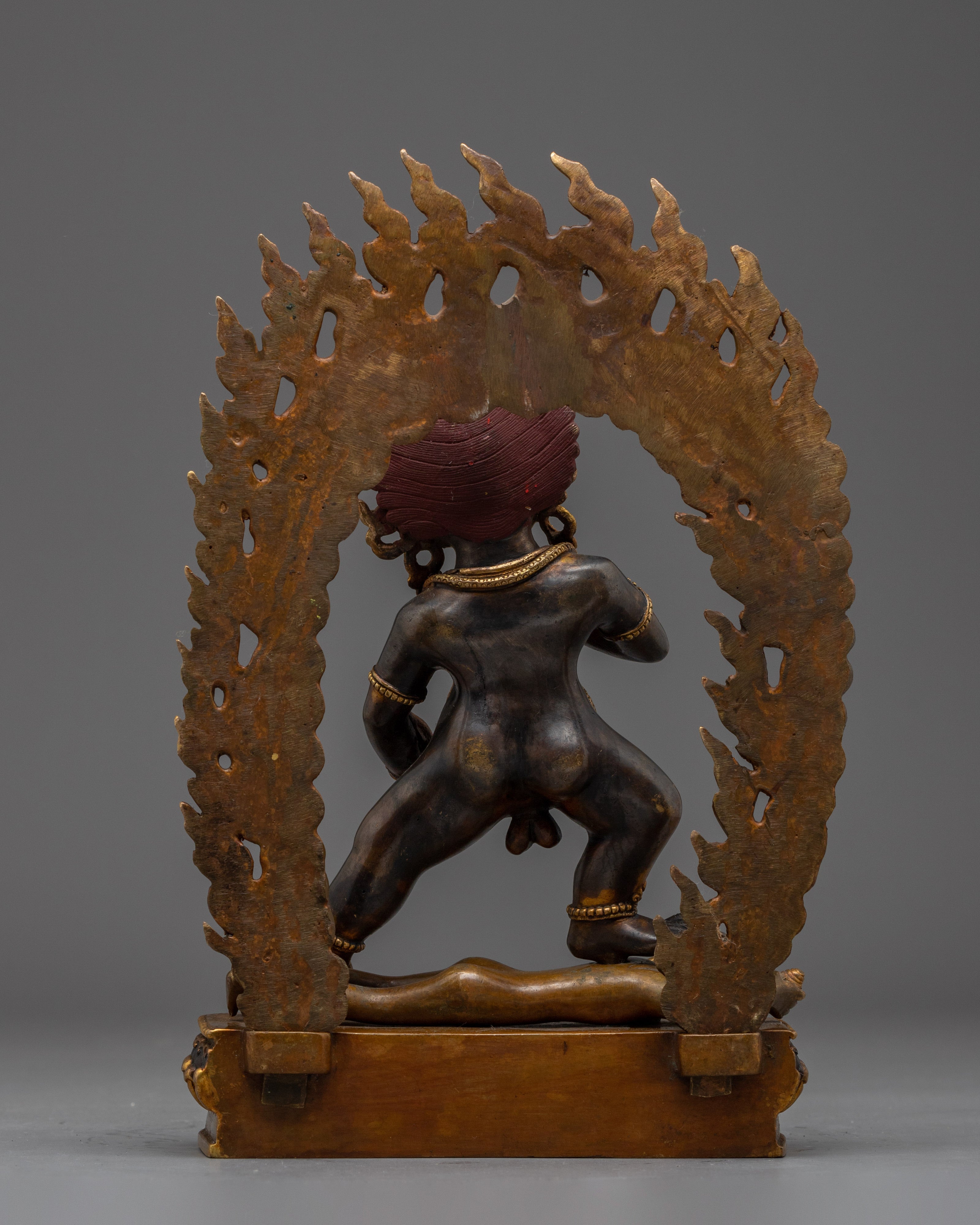 Wealth Lord Black Dzambhala Art | Symbol of Abundance