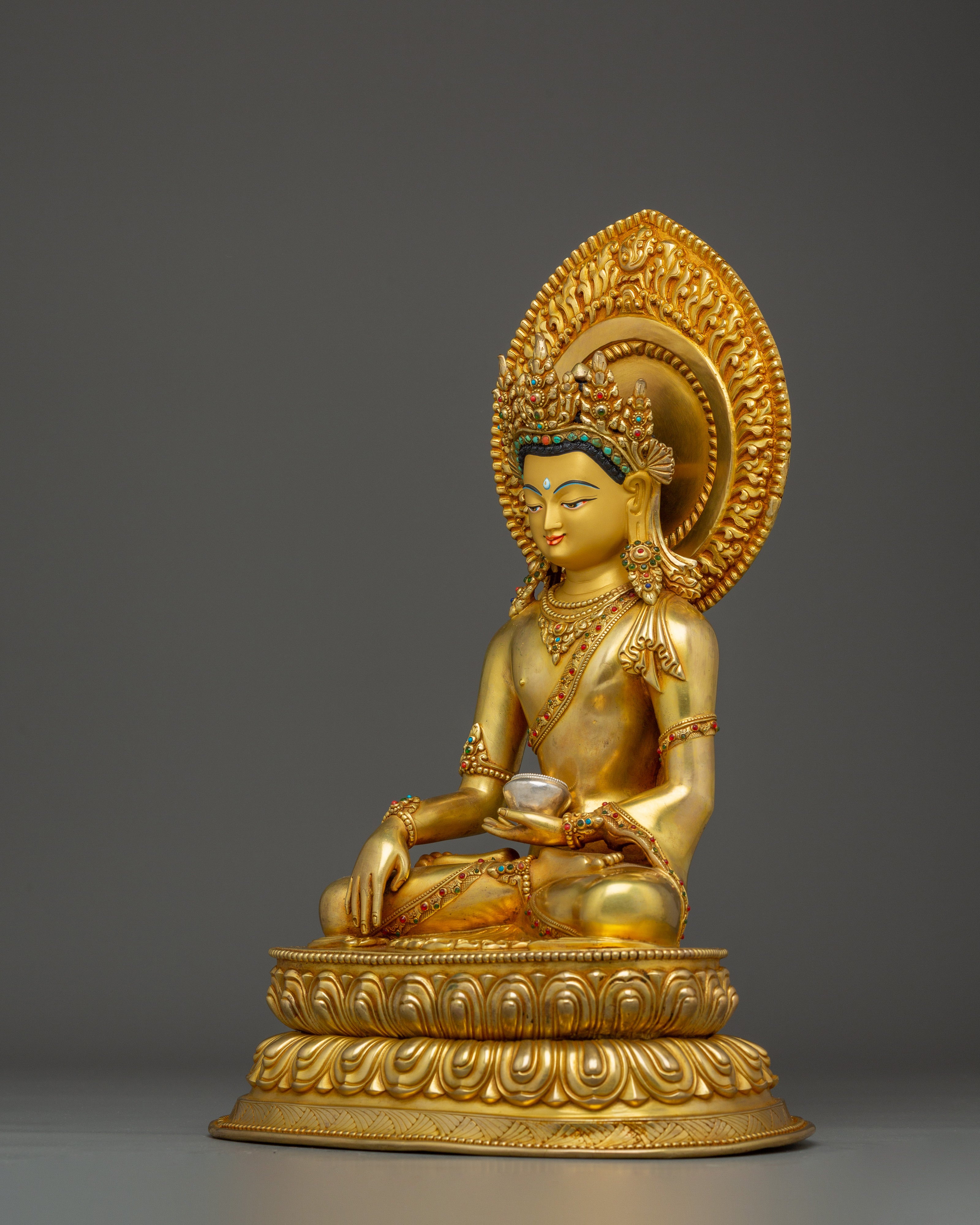 Shakyamuni Buddha, The Awakened Master | Handcrafted Nepali Icon