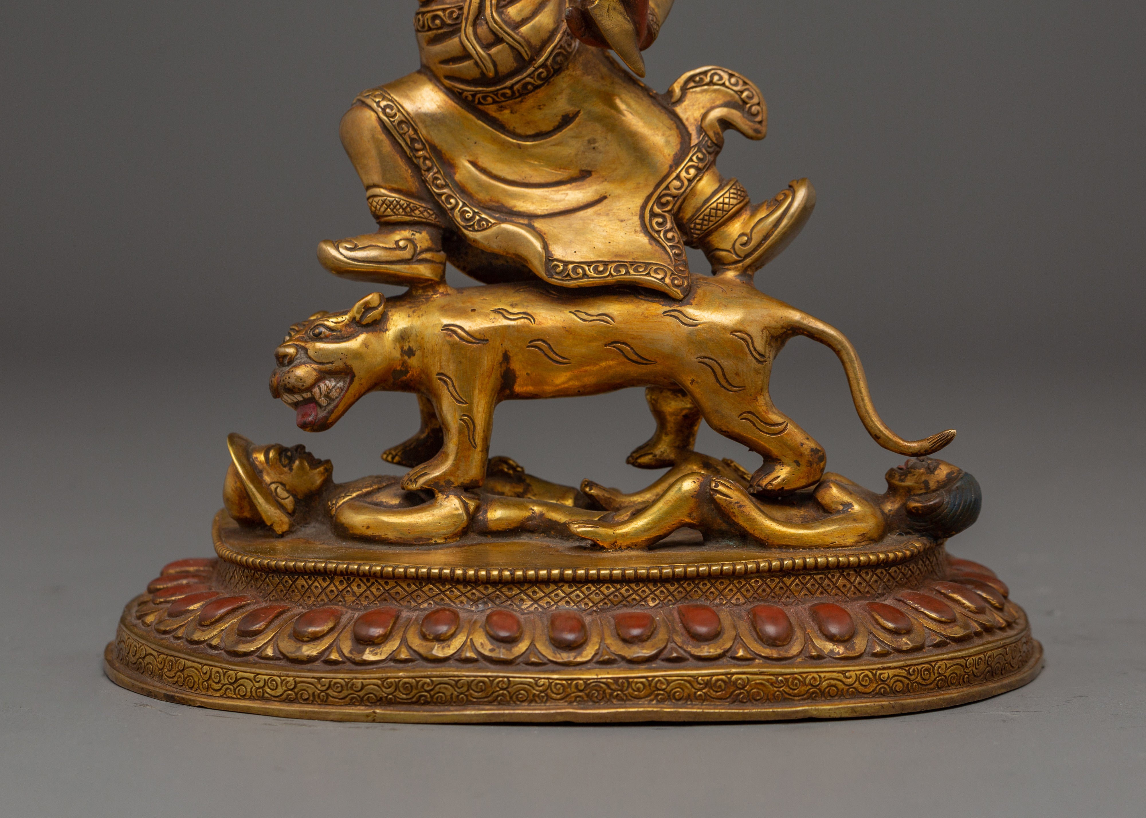 Sacred Dorje Drolo Figure | Handmade Himalayan Icon