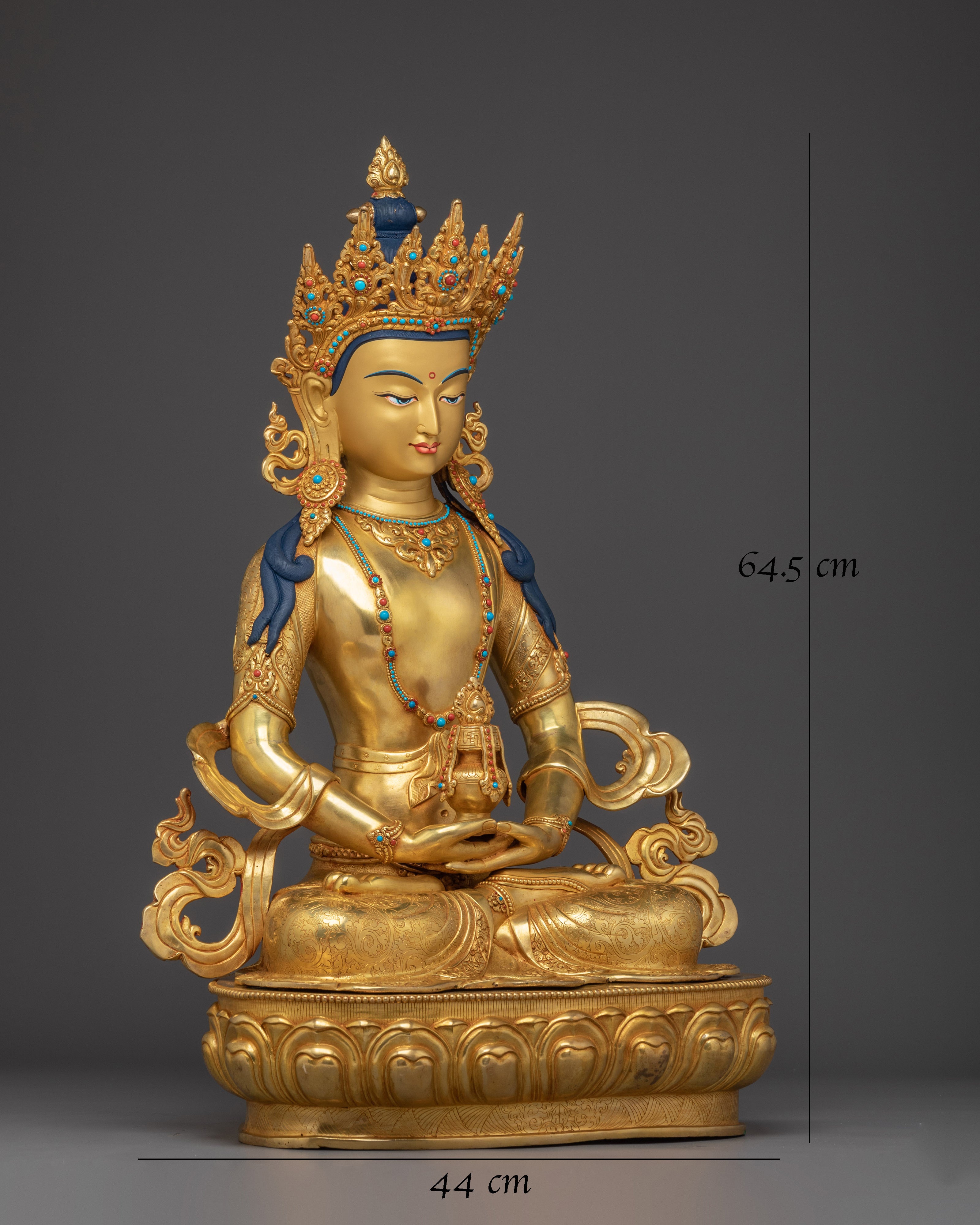 Statue of Amitayus Bodhisattva