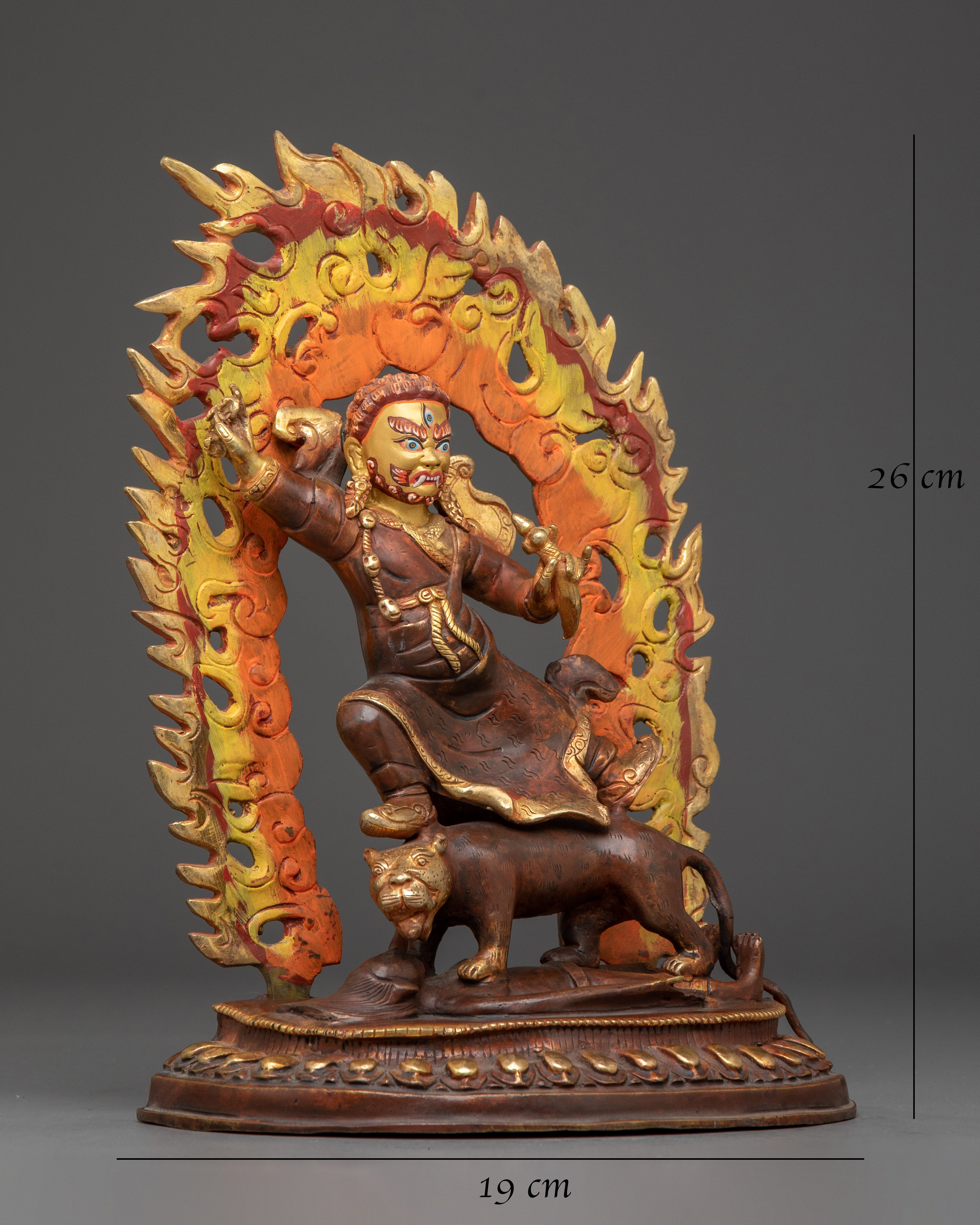Sacred Dorje Drollo Figure