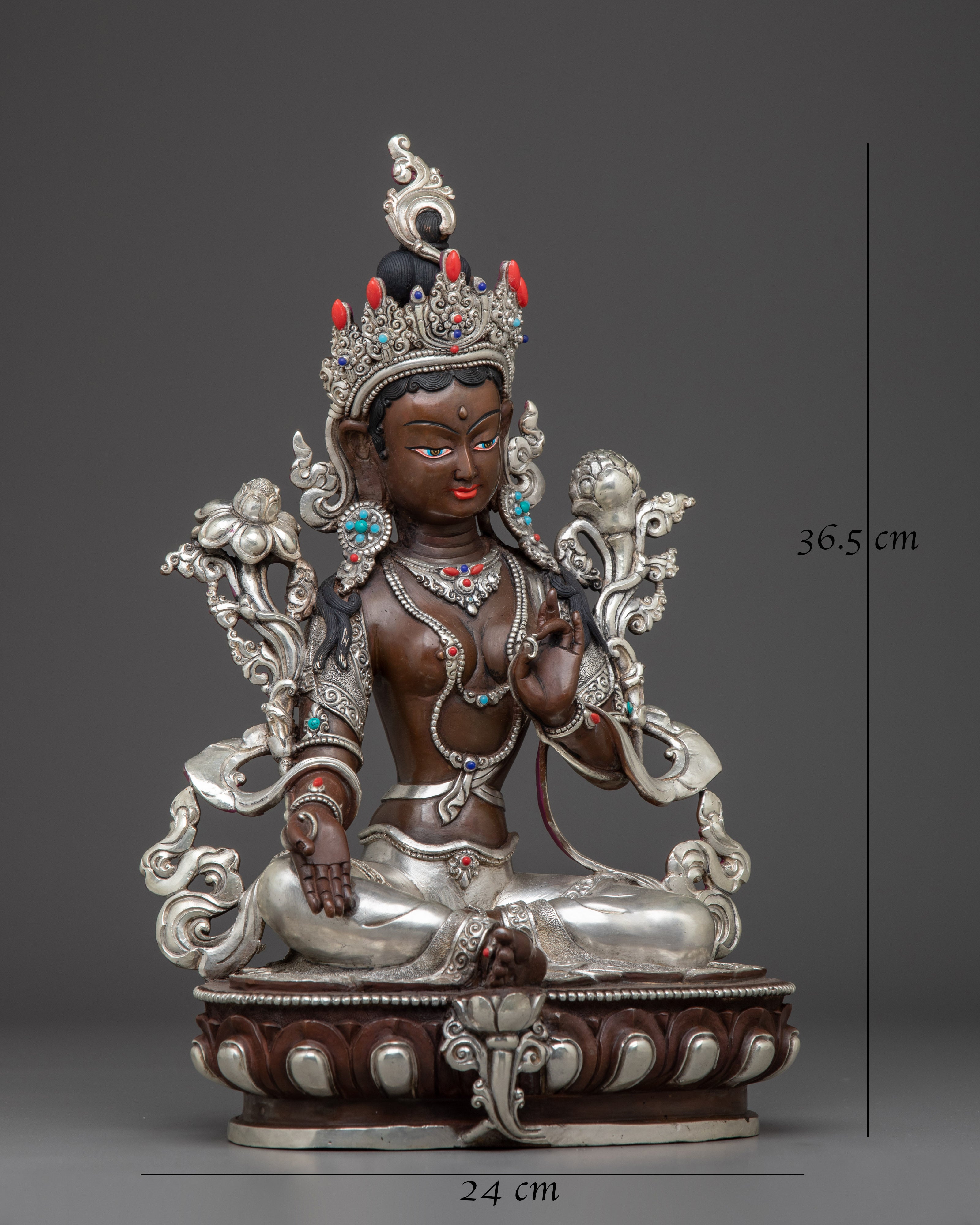 Meditation Deity Green Tara Art