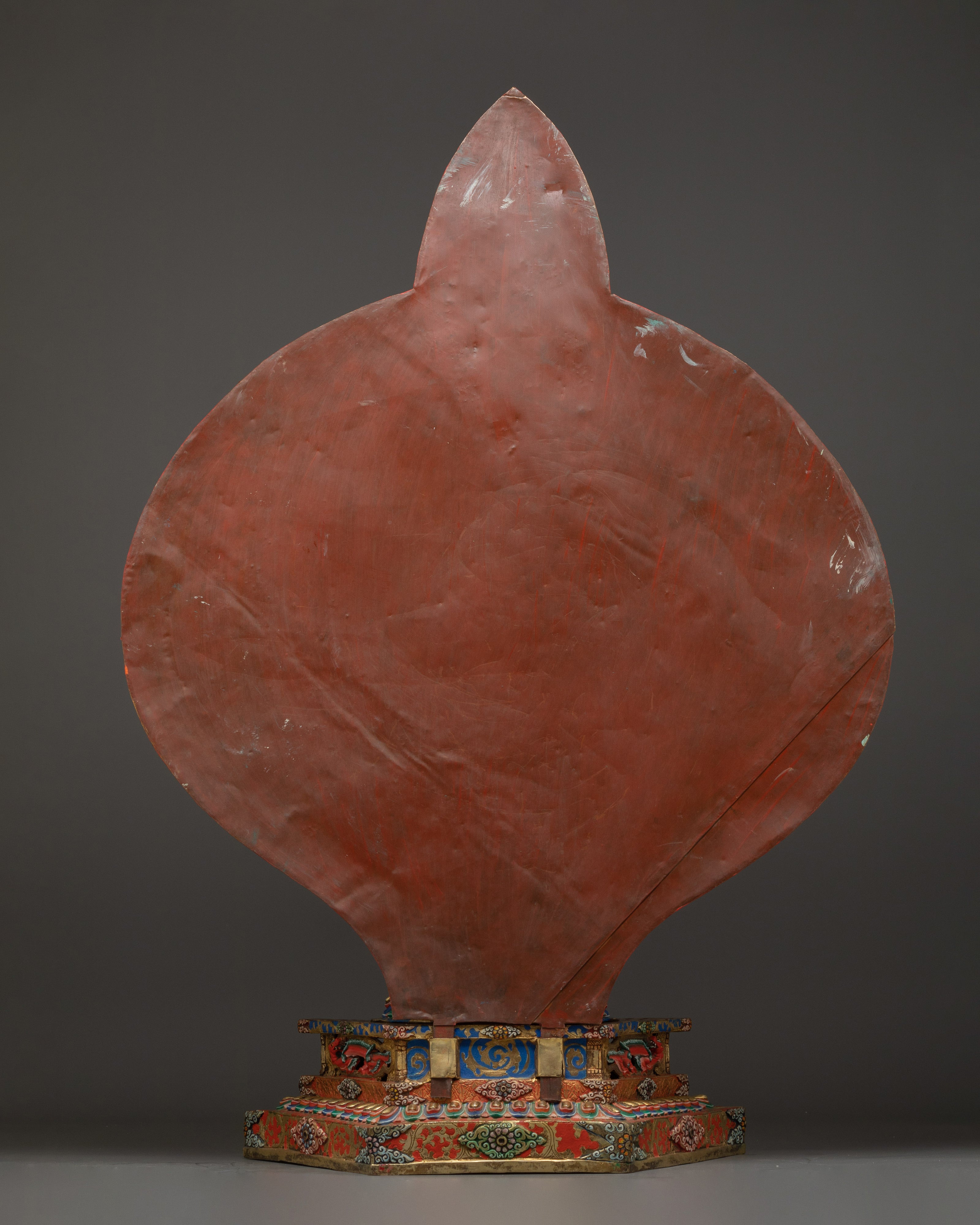 Handmade Colorful 1000 Armed Chenrezig | Tibetan Buddhist Icon