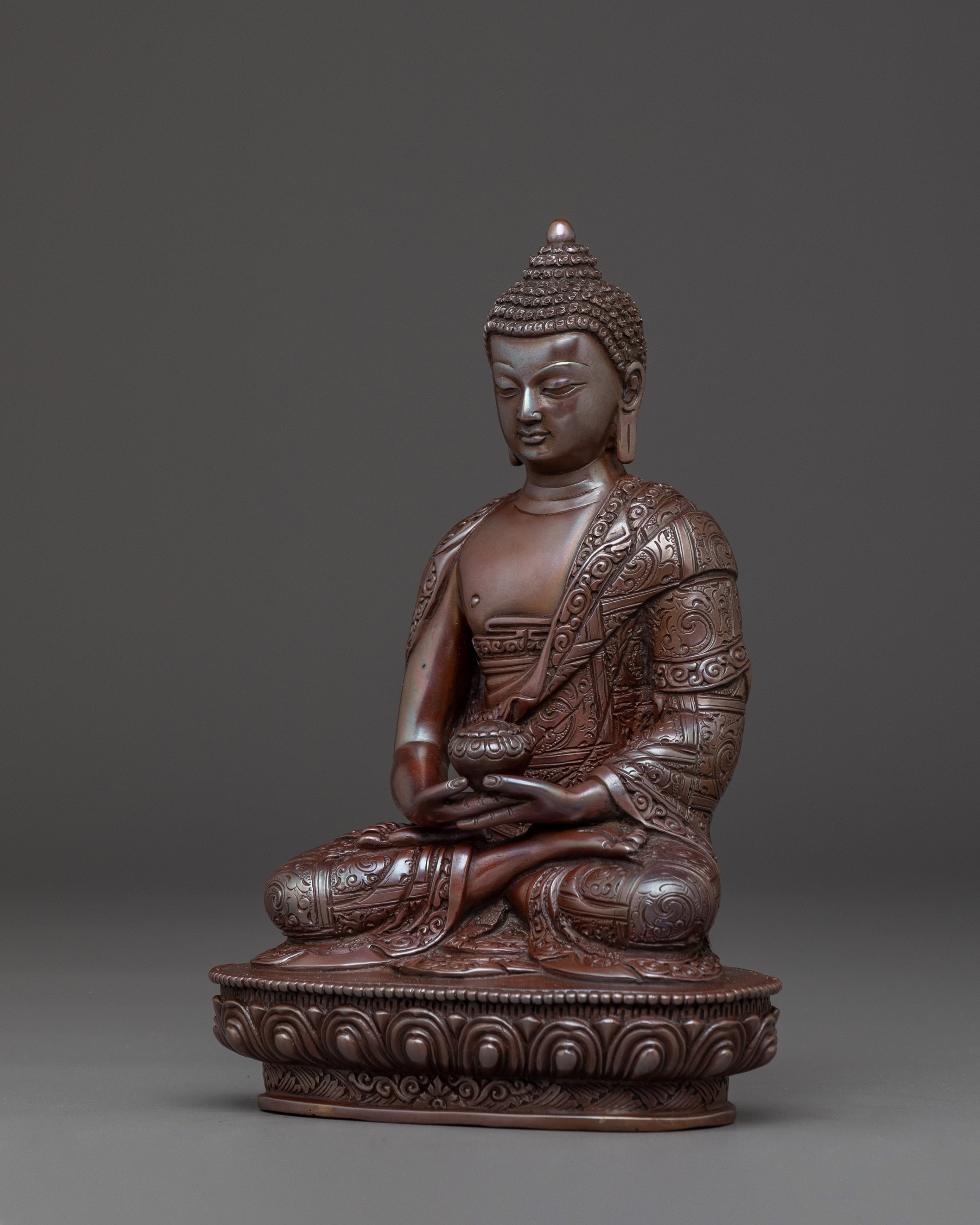 Handcrafted Amitabha Buddha Art | Perfect for meditation, and shrine