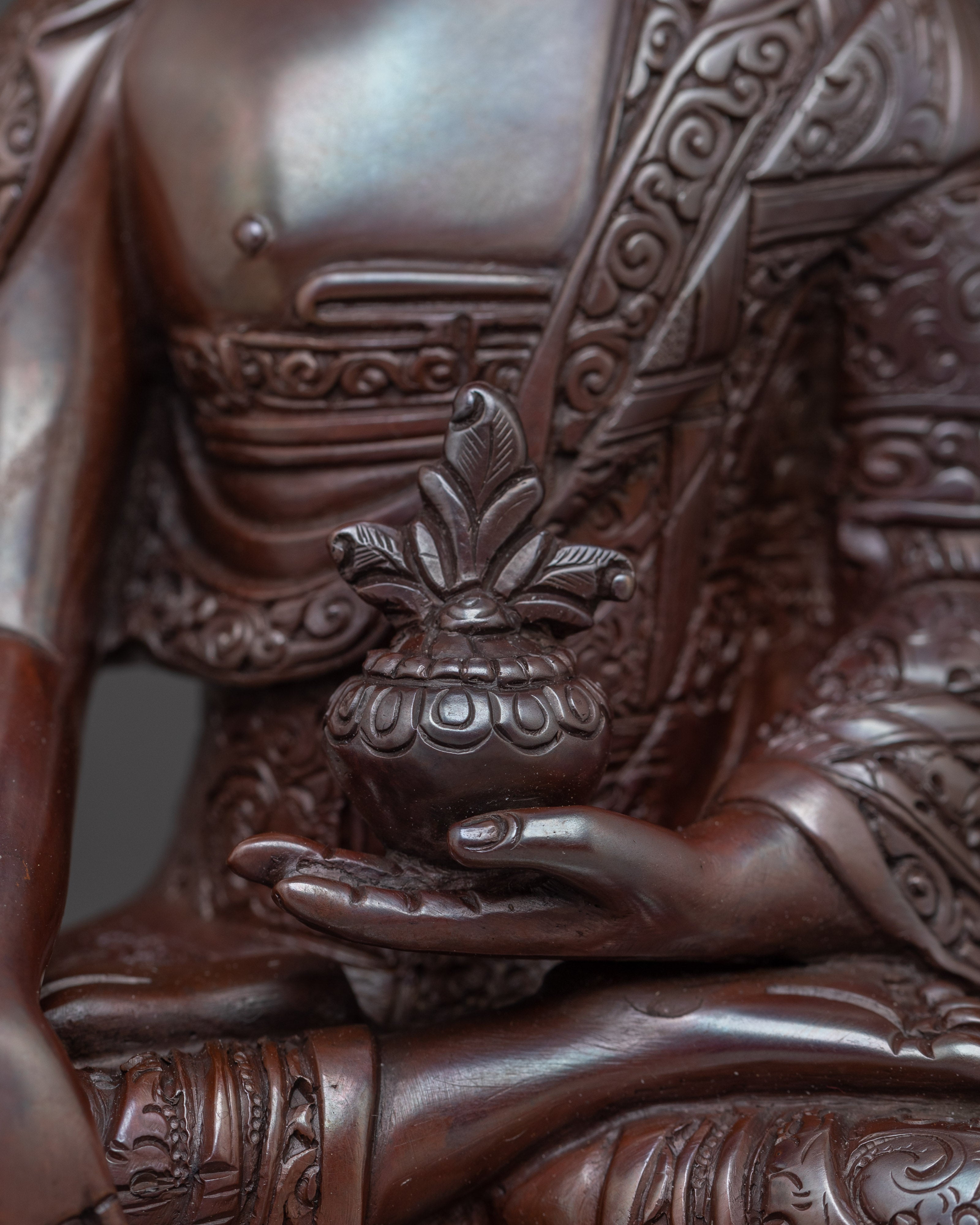 Copper Medicine Buddha Statue: The Supreme Healer