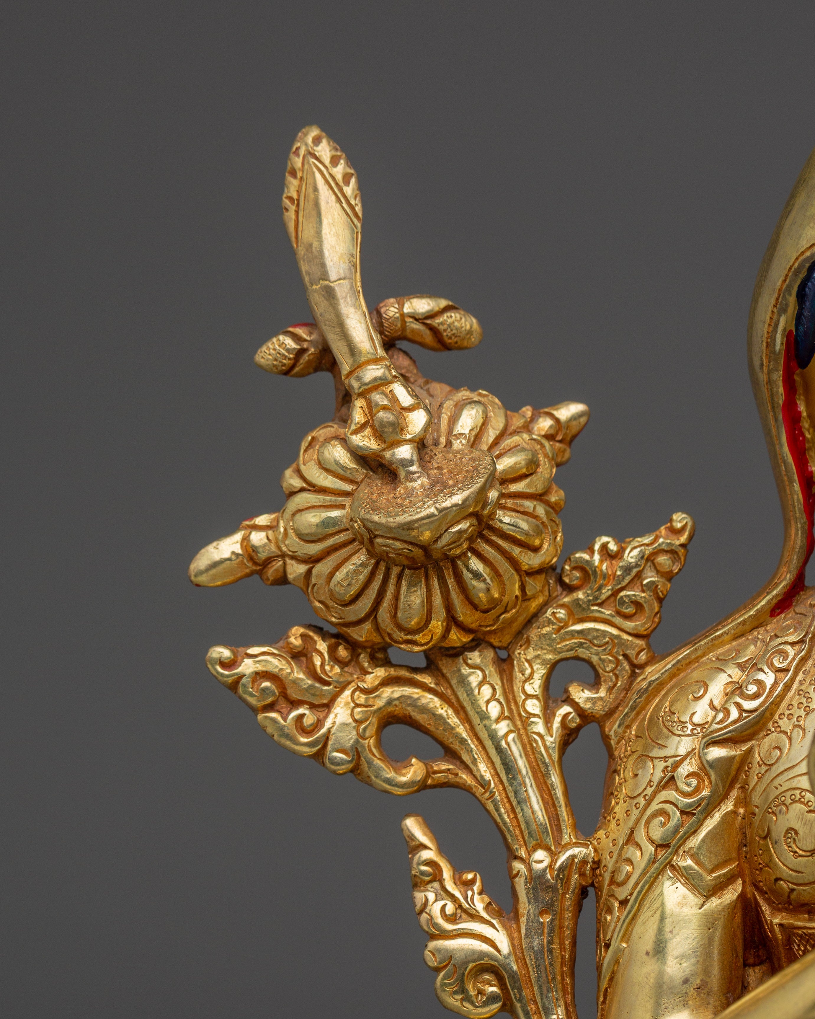 Tibetan Master Longchenpa | Nepali Handcrafted Buddhist Figure