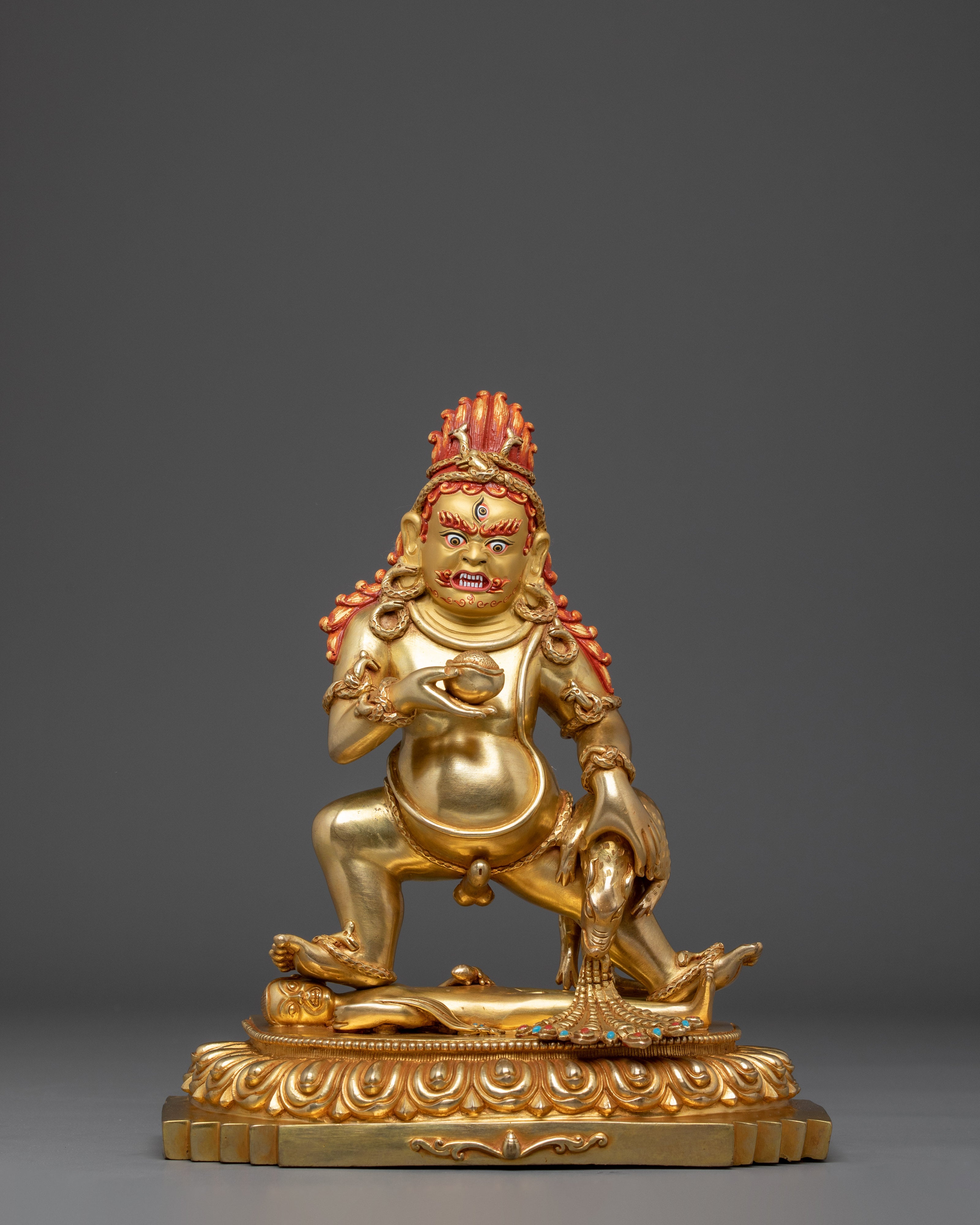 Black Dzambhala, Wrathful Guardian of Wealth | Ritual Protector