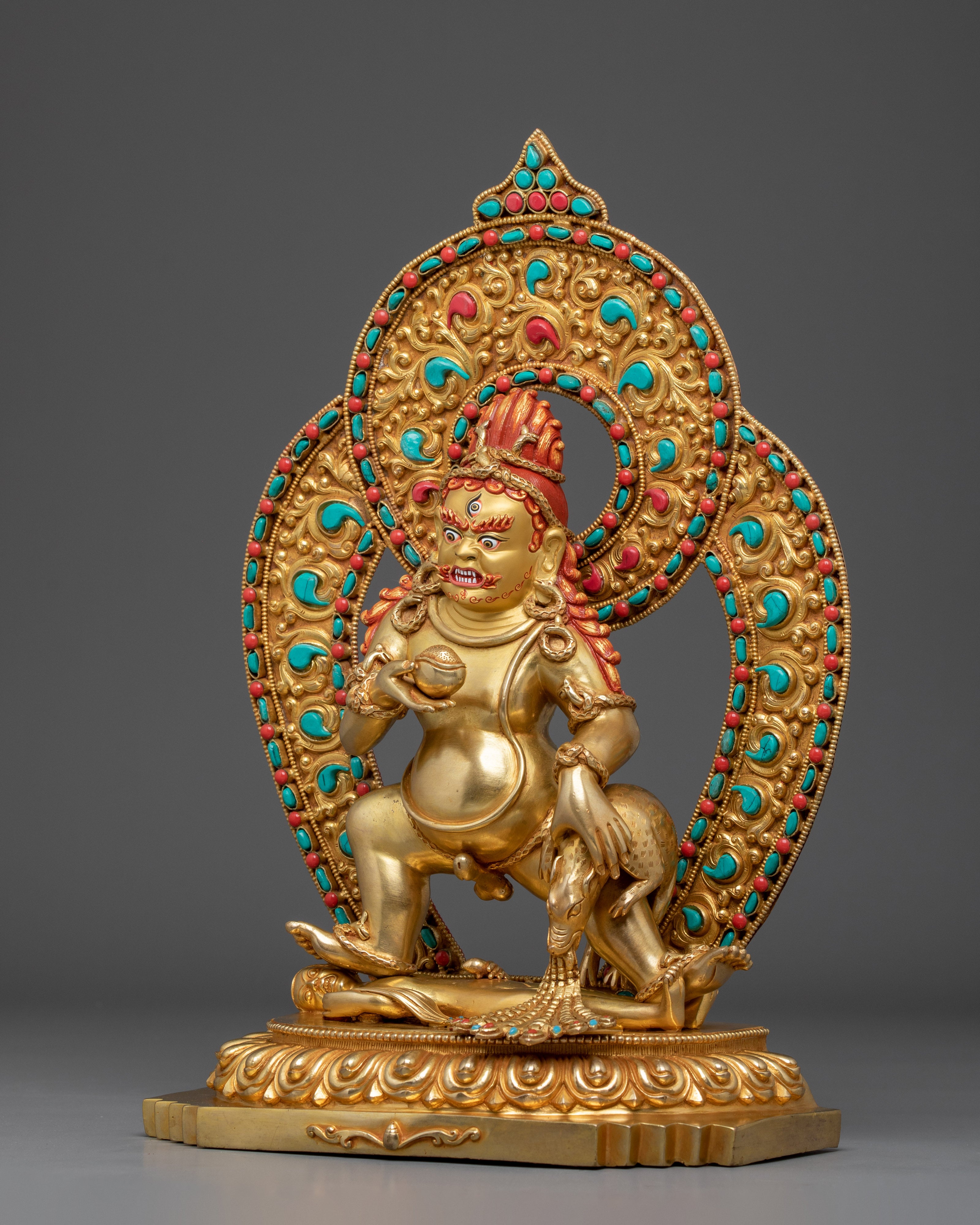 Black Dzambhala, Wrathful Guardian of Wealth | Ritual Protector