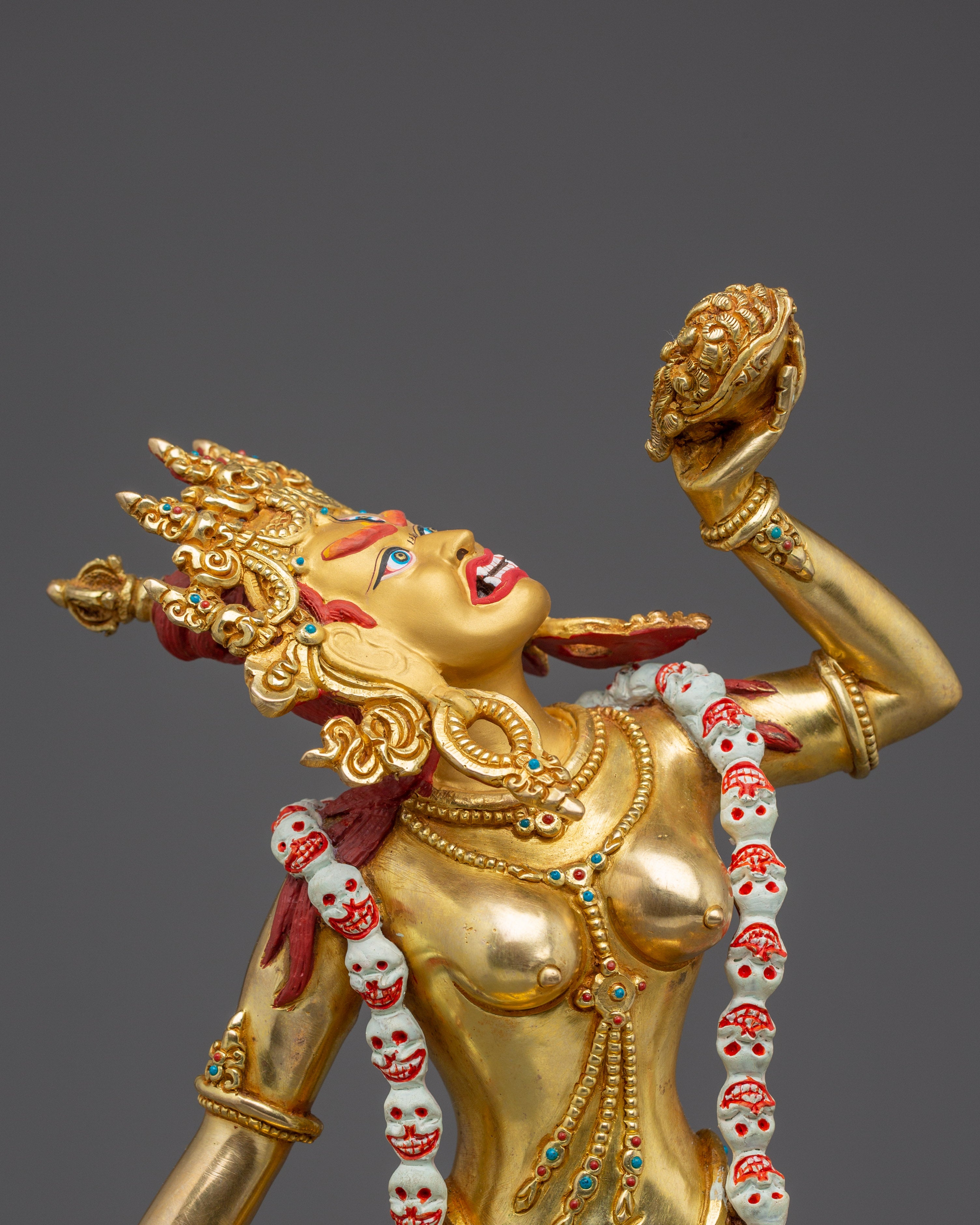 Wisdom Goddess Vajrayogini | Tibetan Ritual Sculpture