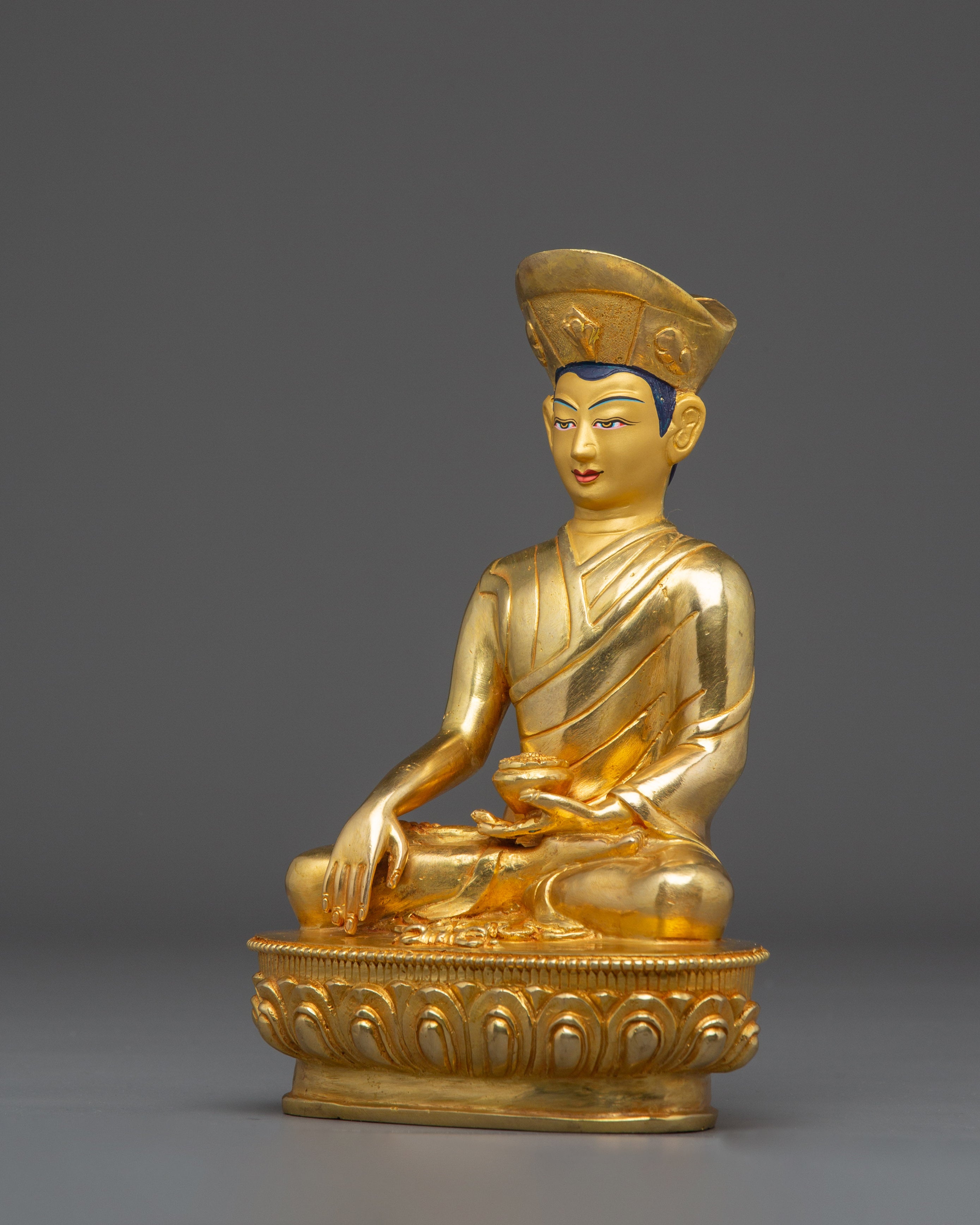 Jigten Sumgon, Kagyu Lineage Master | Nepali Handmade Himalayan Statue