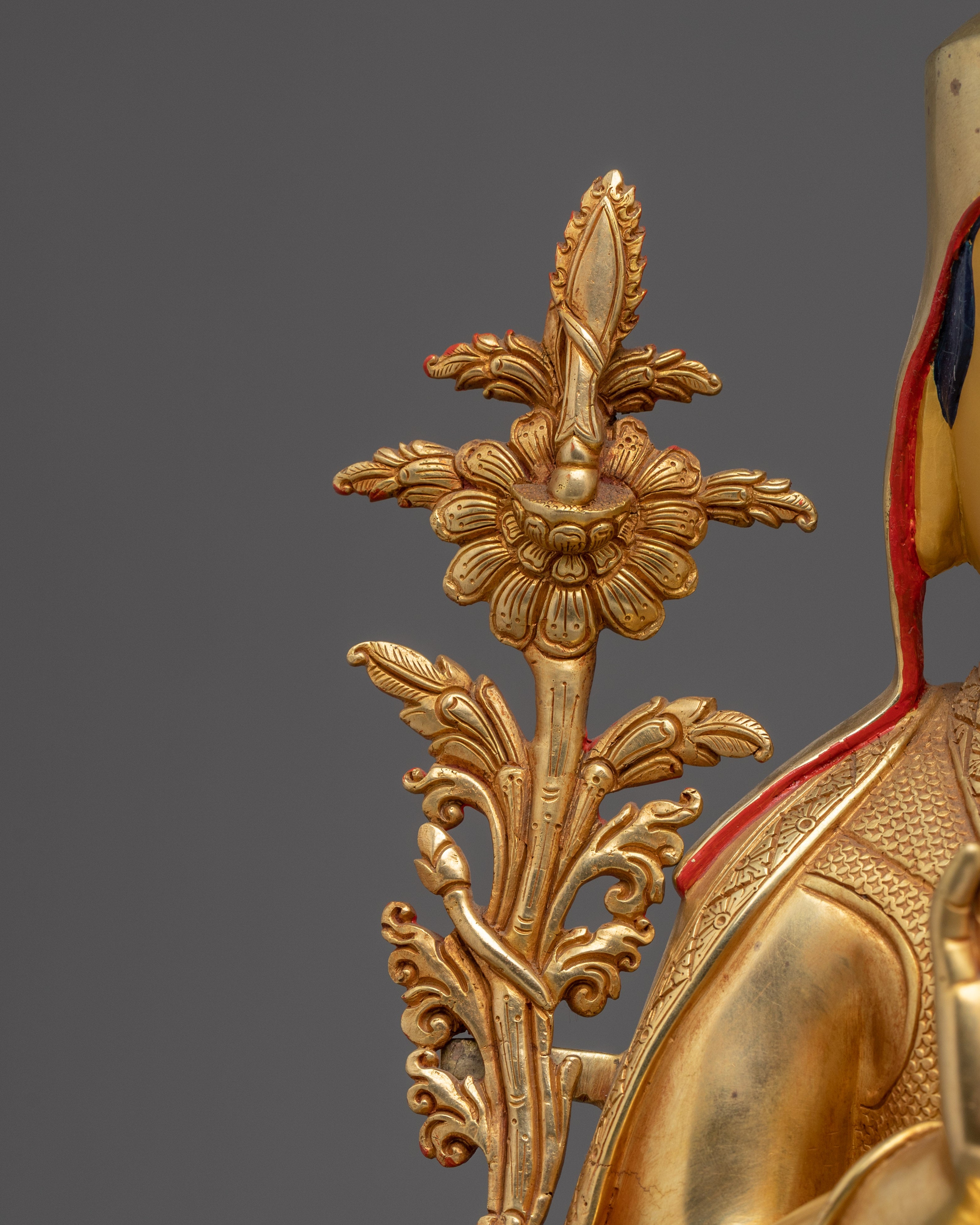 Shakya Master Set, Enlightened Masters | Gold Gilded Vajrayana Icons