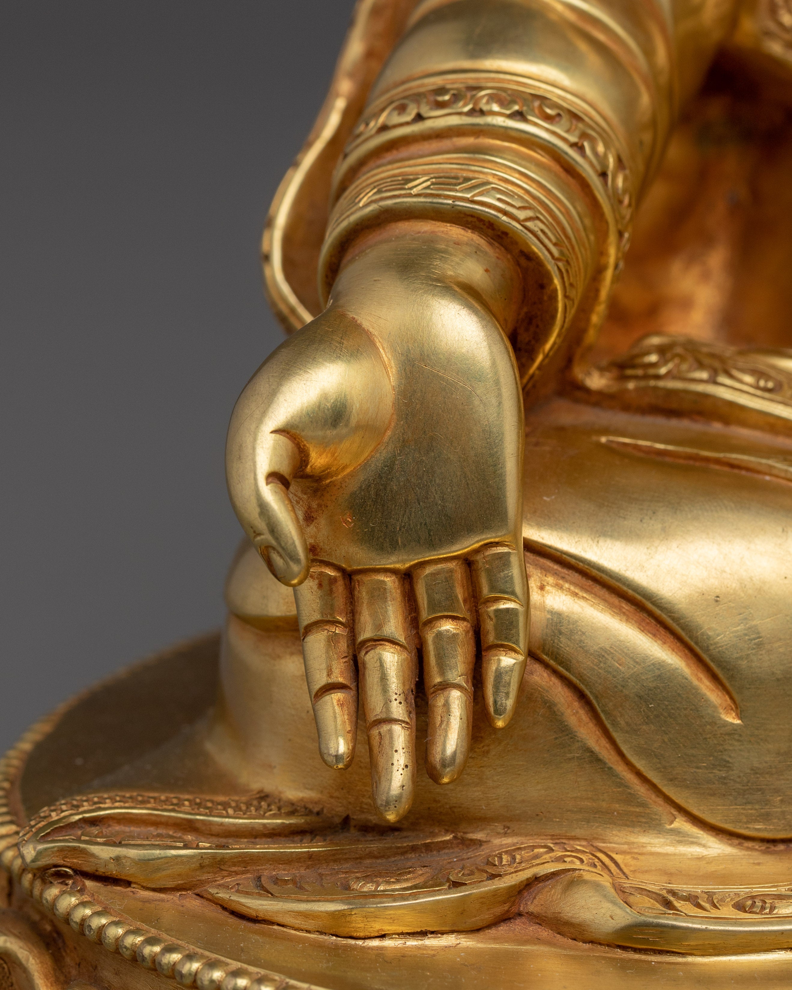 Shakya Master Set, Enlightened Masters | Gold Gilded Vajrayana Icons