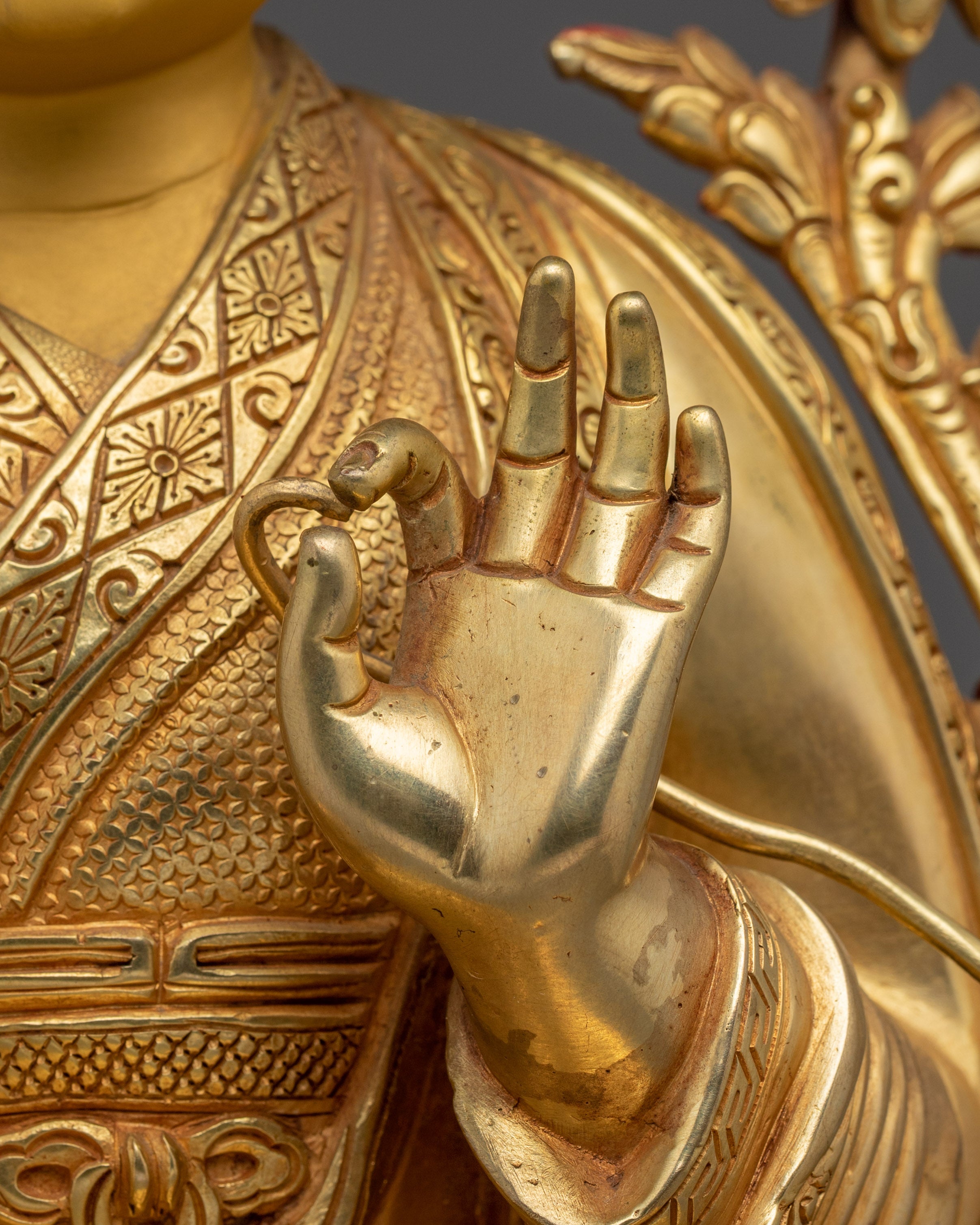 Shakya Master Set, Enlightened Masters | Gold Gilded Vajrayana Icons