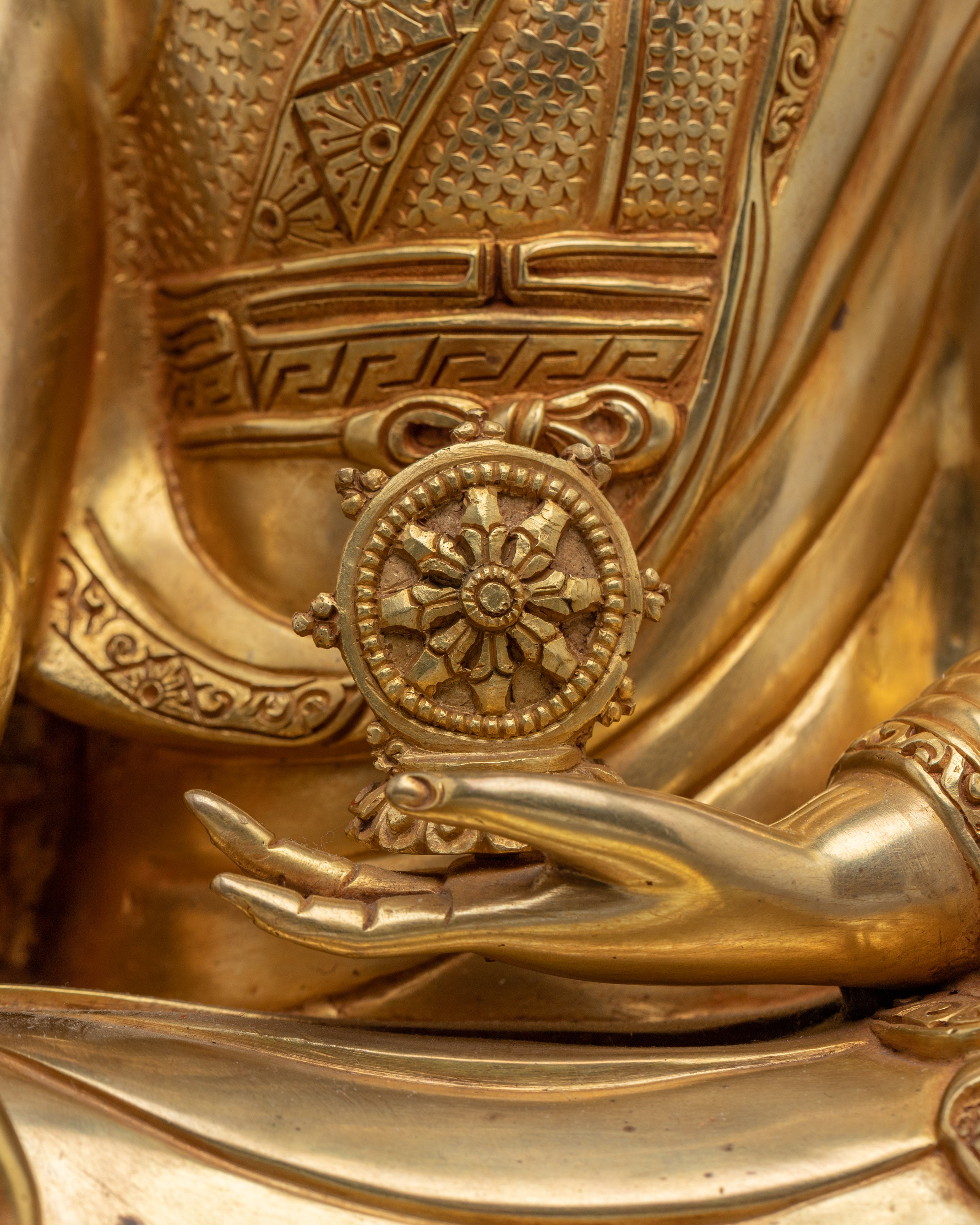 Shakya Master Set, Enlightened Masters | Gold Gilded Vajrayana Icons