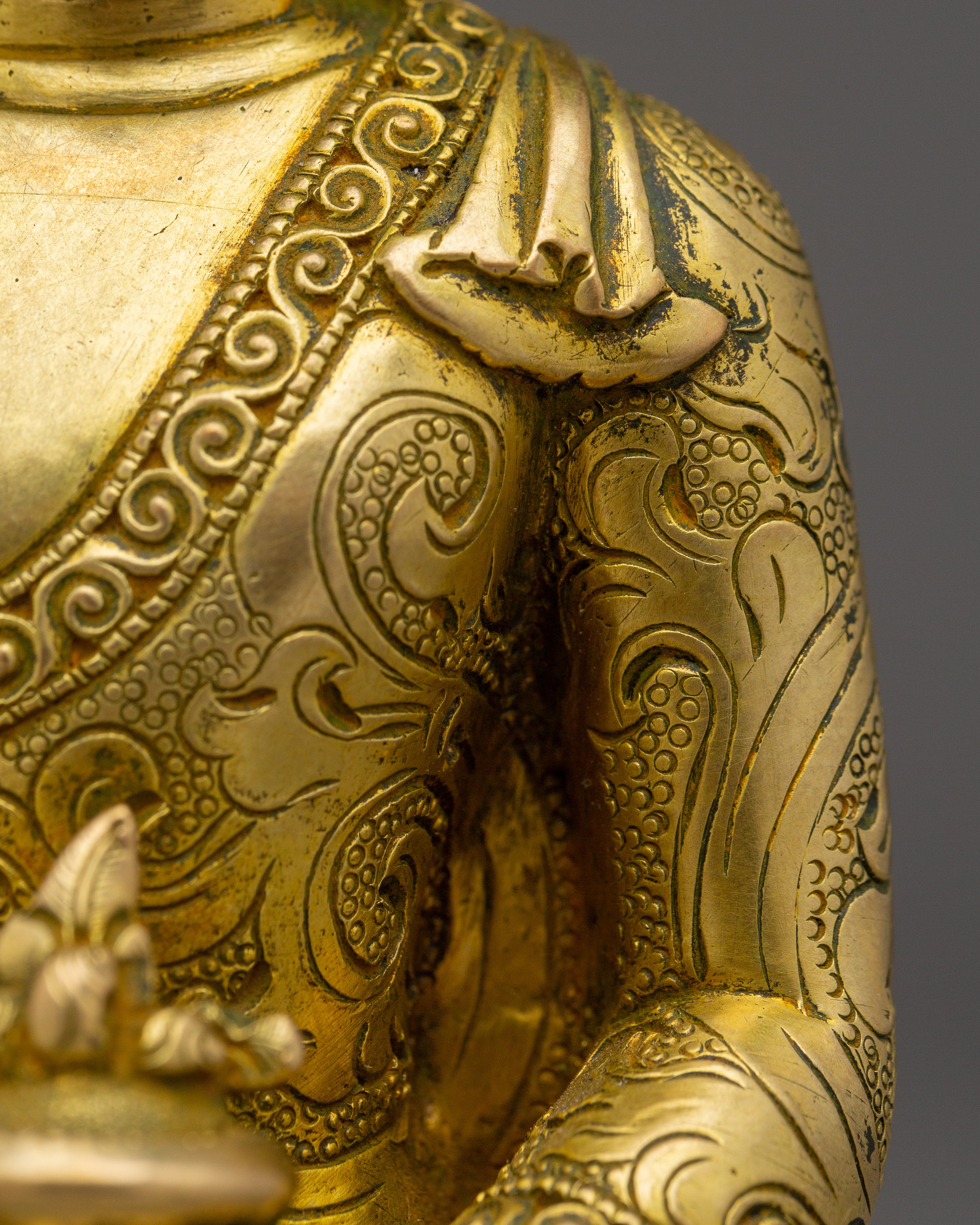 Handmade Copper Medicine Buddha Statue