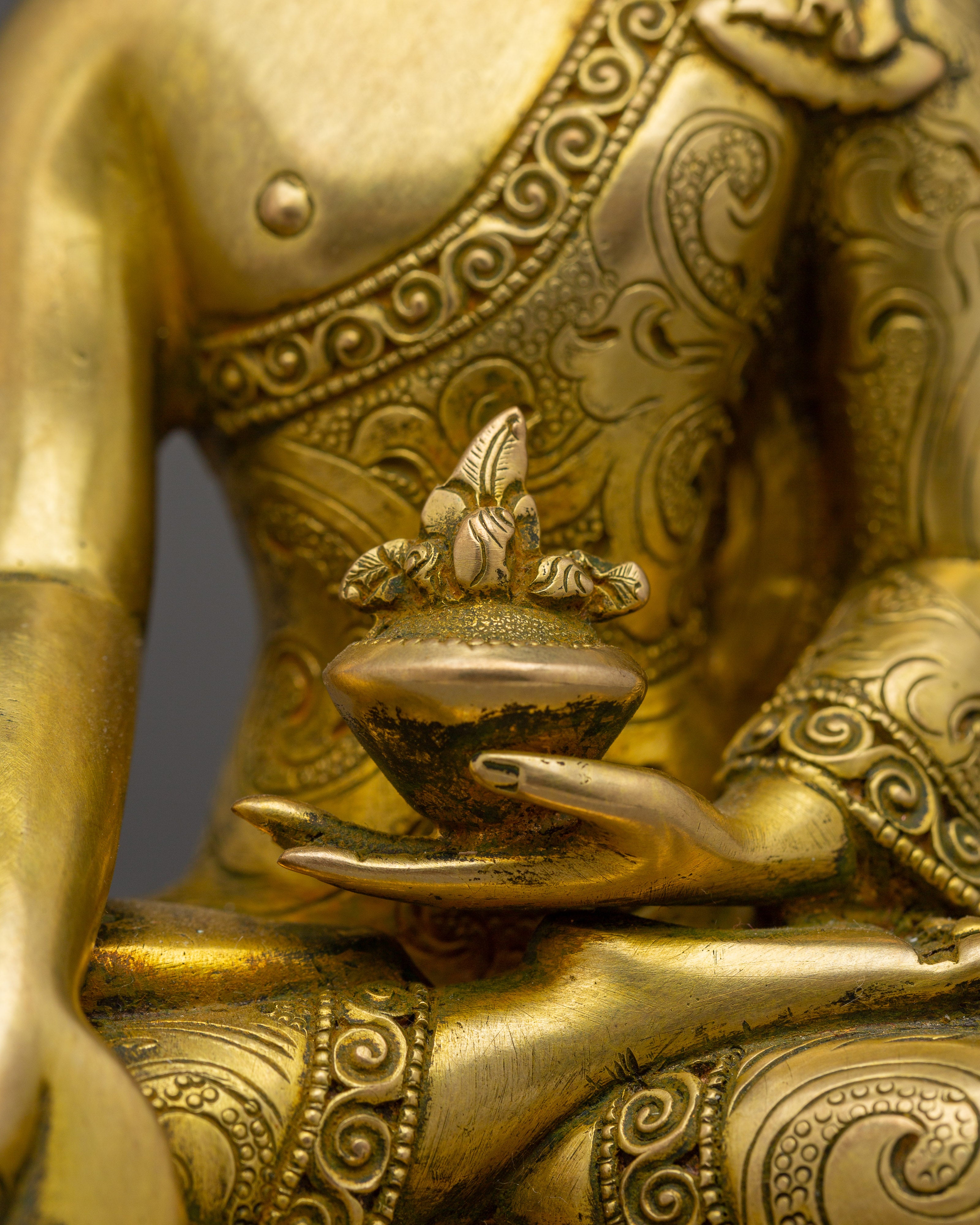 Handmade Three Buddha Statue Set | Three Enlightened Being