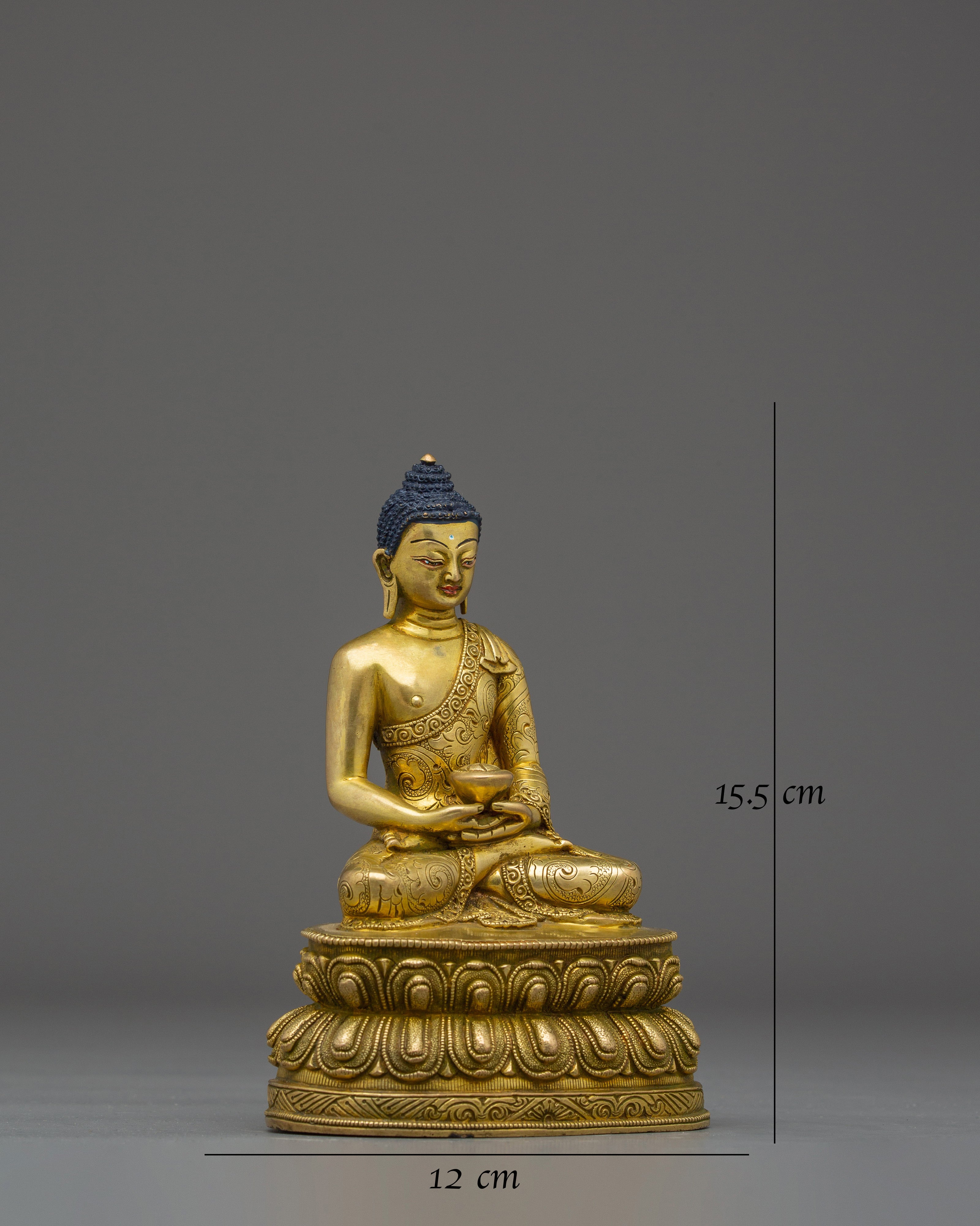 Enlightened Golden Amitabha Buddha Art