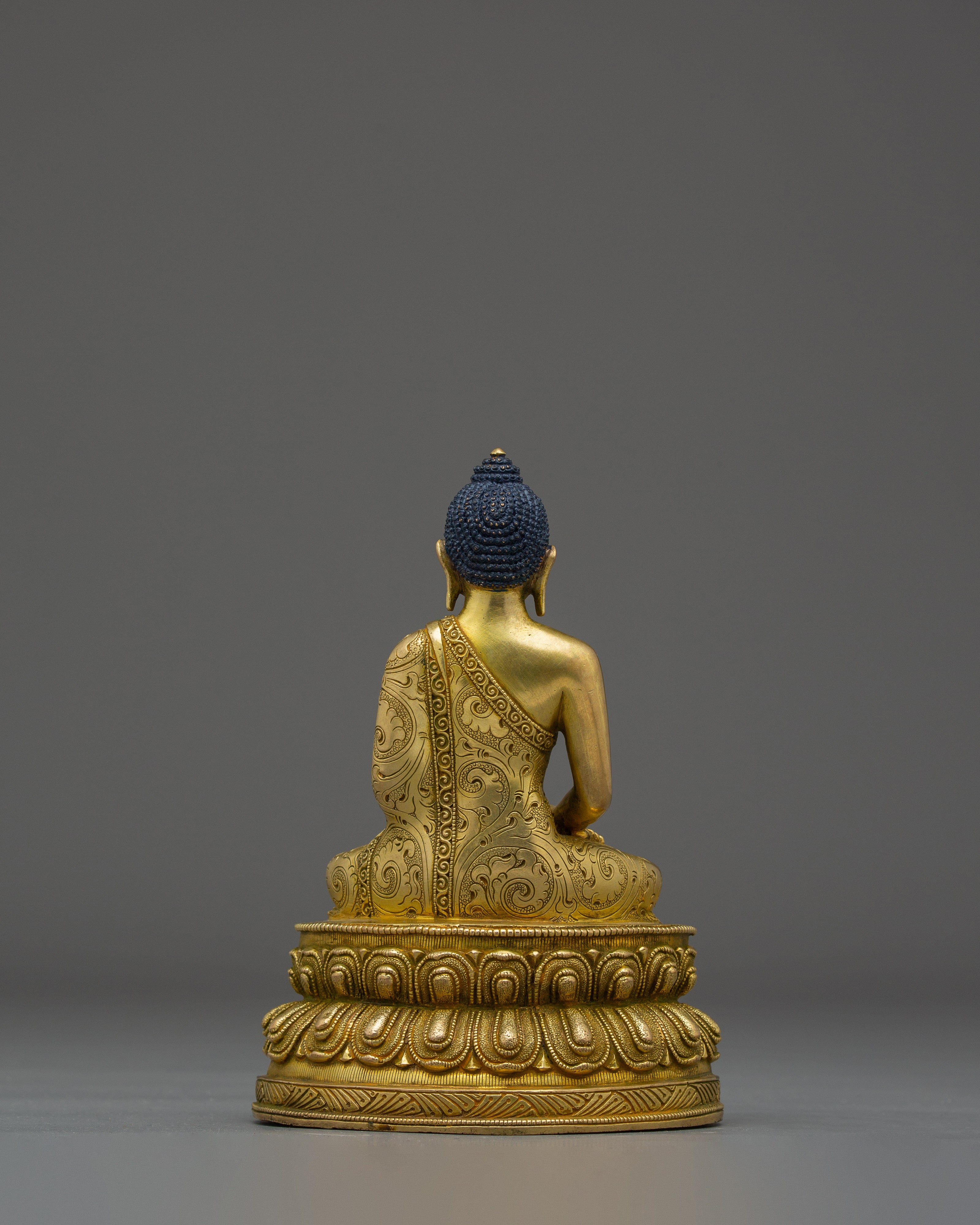 Enlightened Golden Amitabha Buddha Art | Spiritual Buddha for Meditation