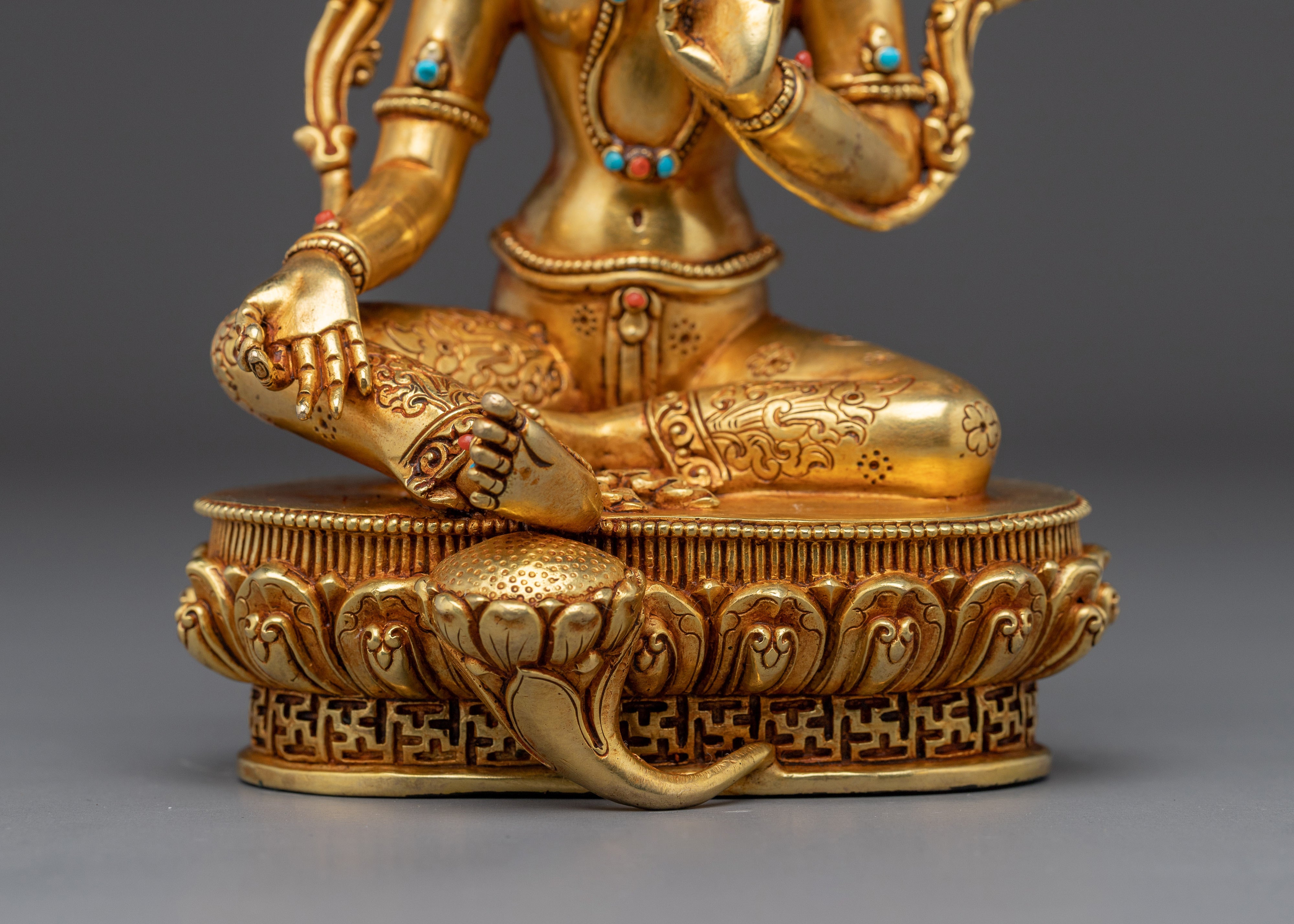 Green Tara Statue: Mother of Compassion and Liberation