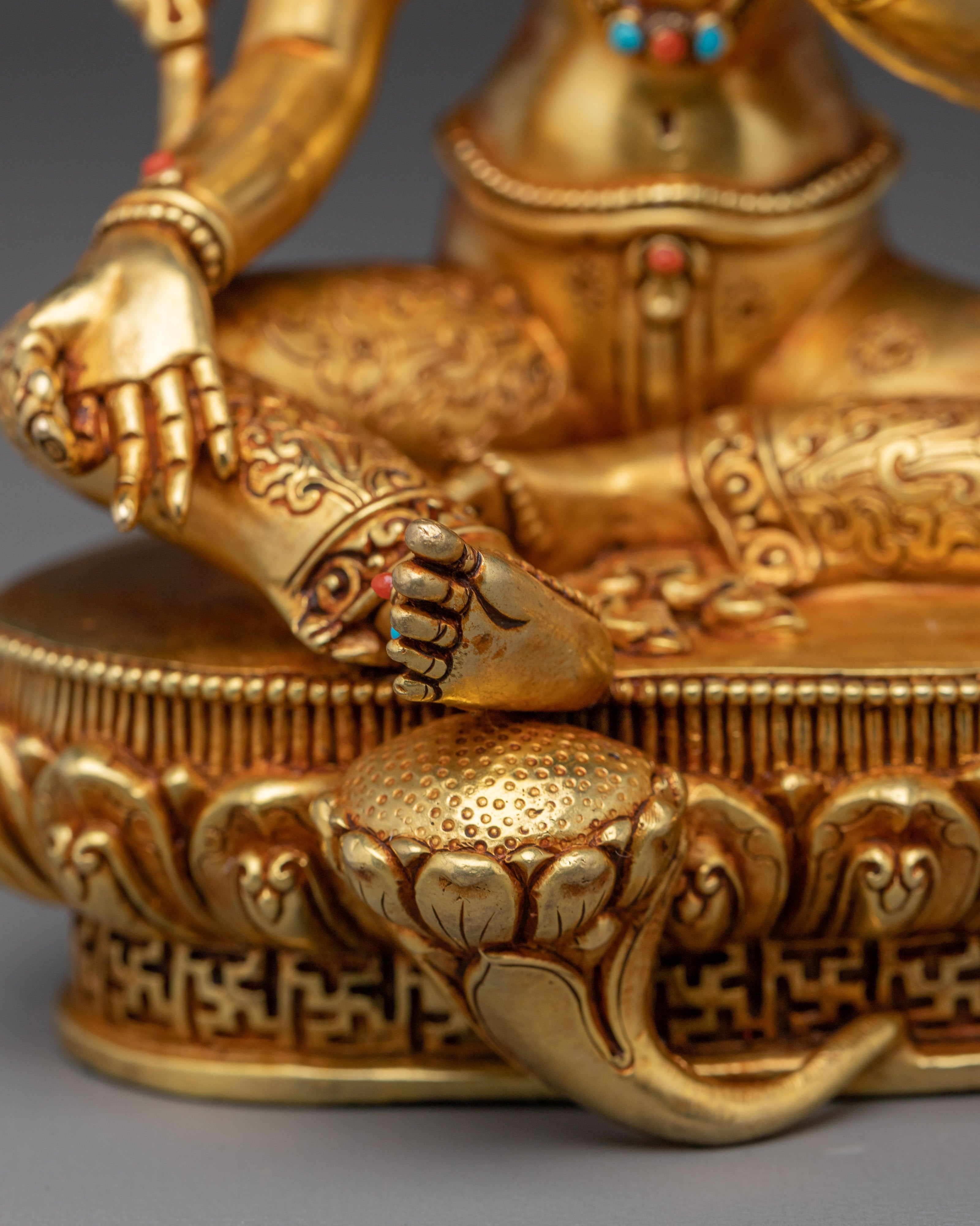 Green Tara Statue: Mother of Compassion and Liberation