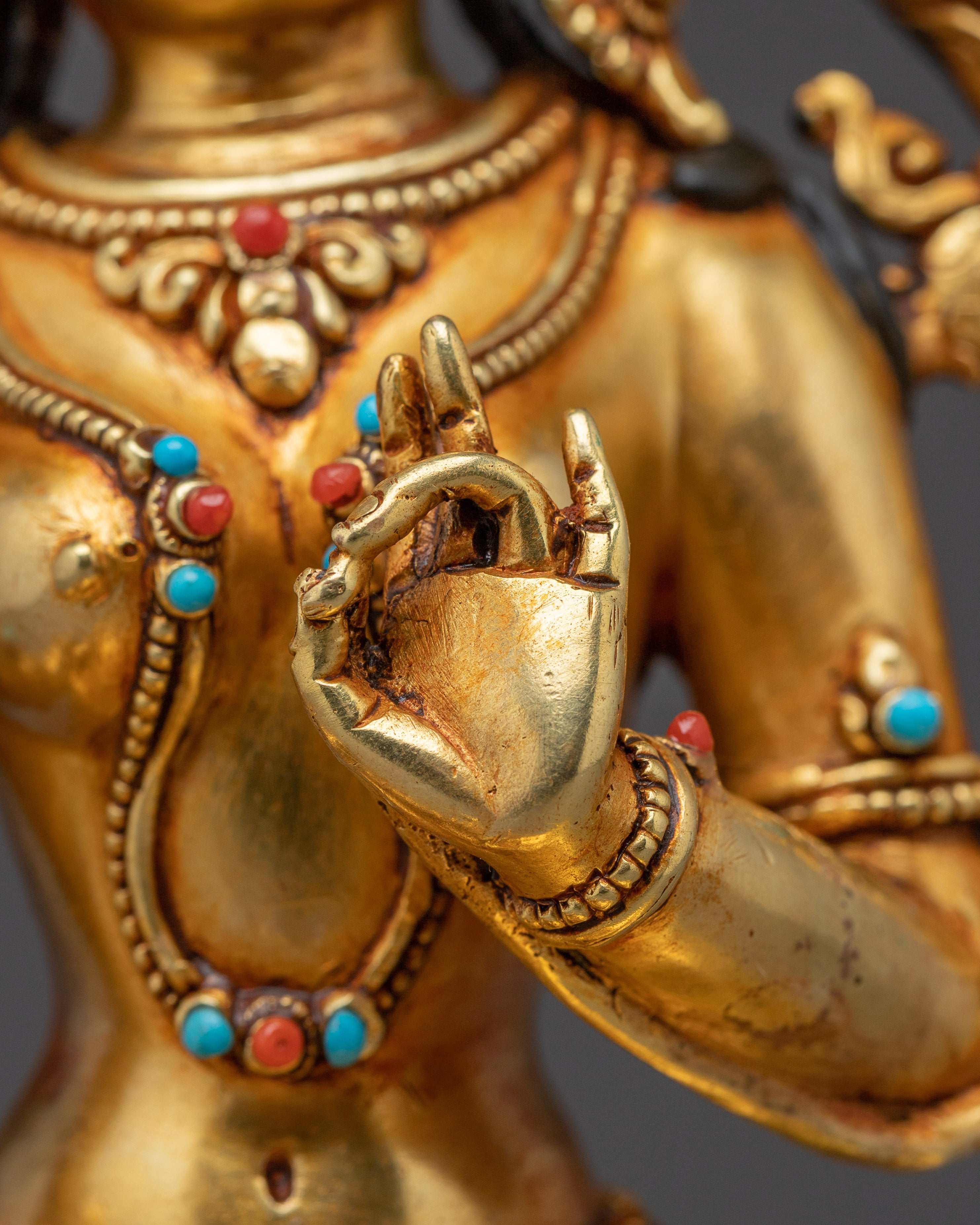 Green Tara Statue: Mother of Compassion and Liberation