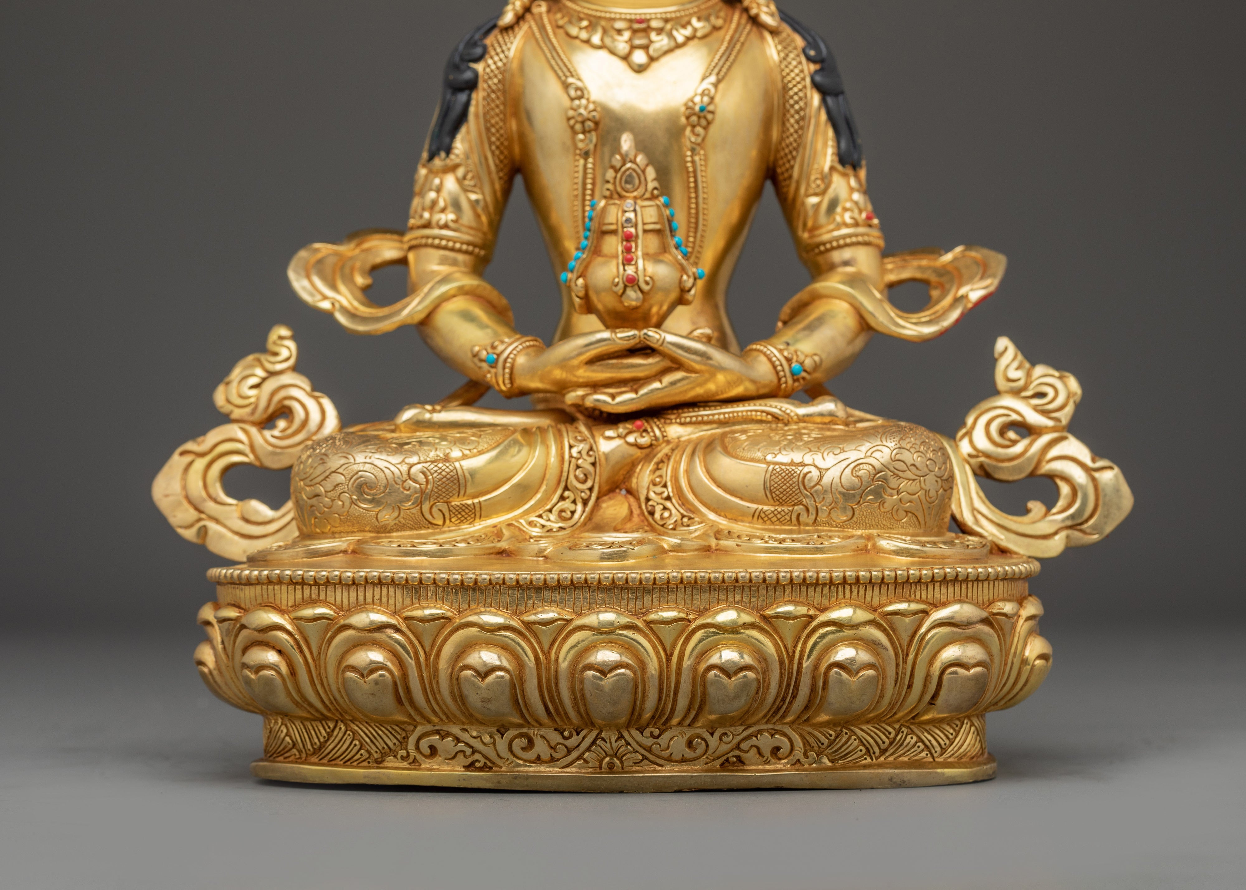 Amitayus Statue: Bodhisattva of Long-life