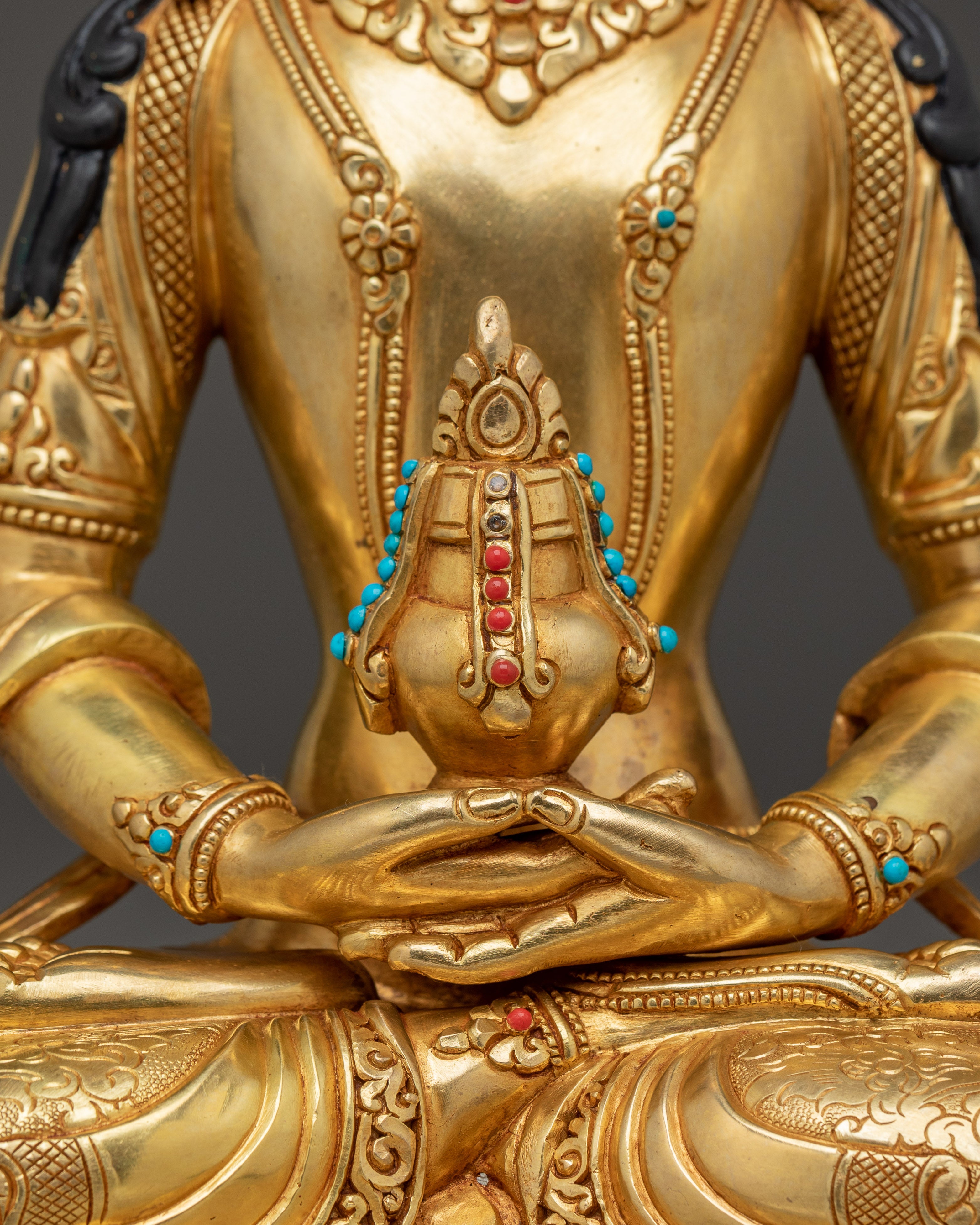 Amitayus Statue: Bodhisattva of Long-life