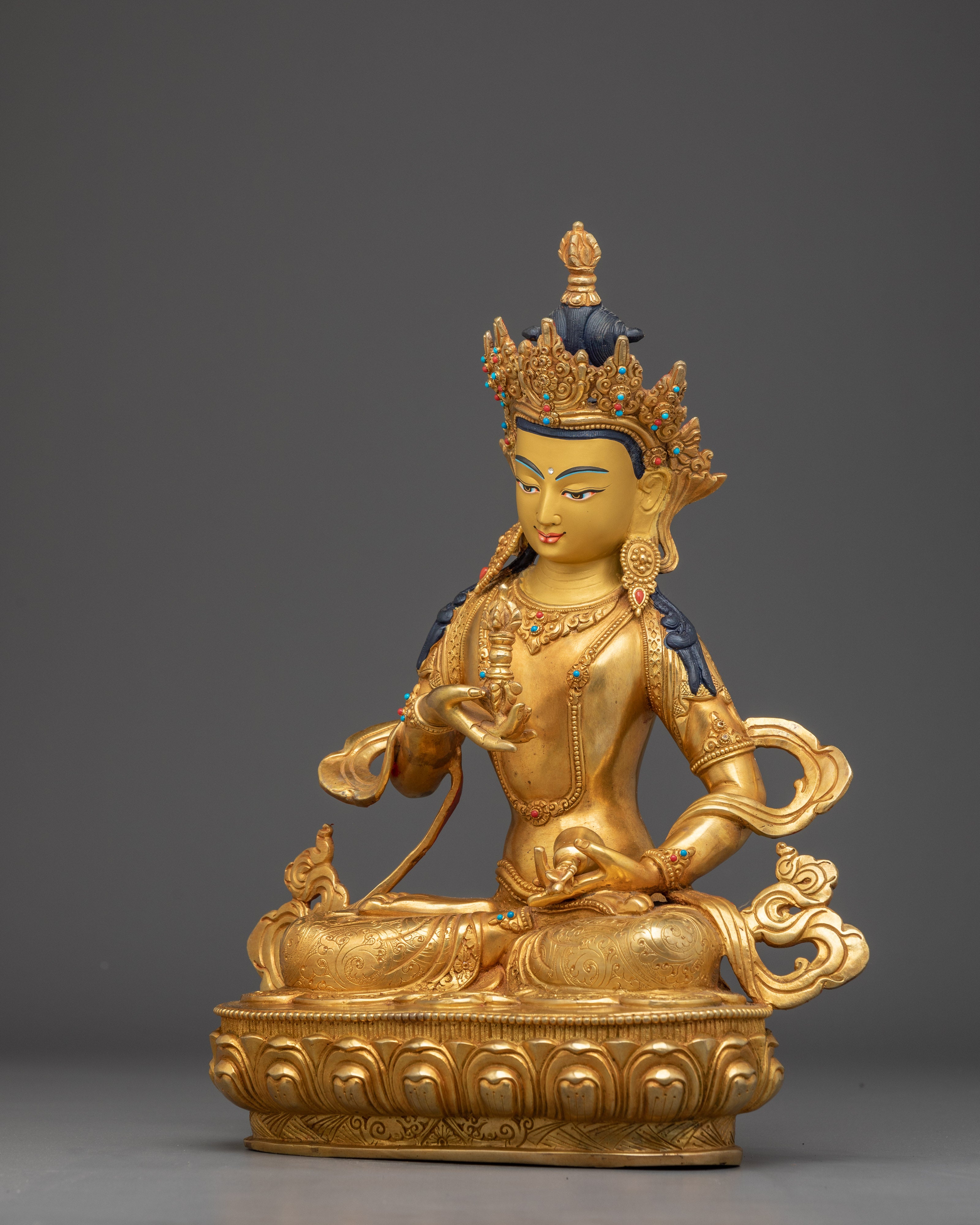 Spiritual Purifier Varjasattva | Handcrafted Himalayan Icon