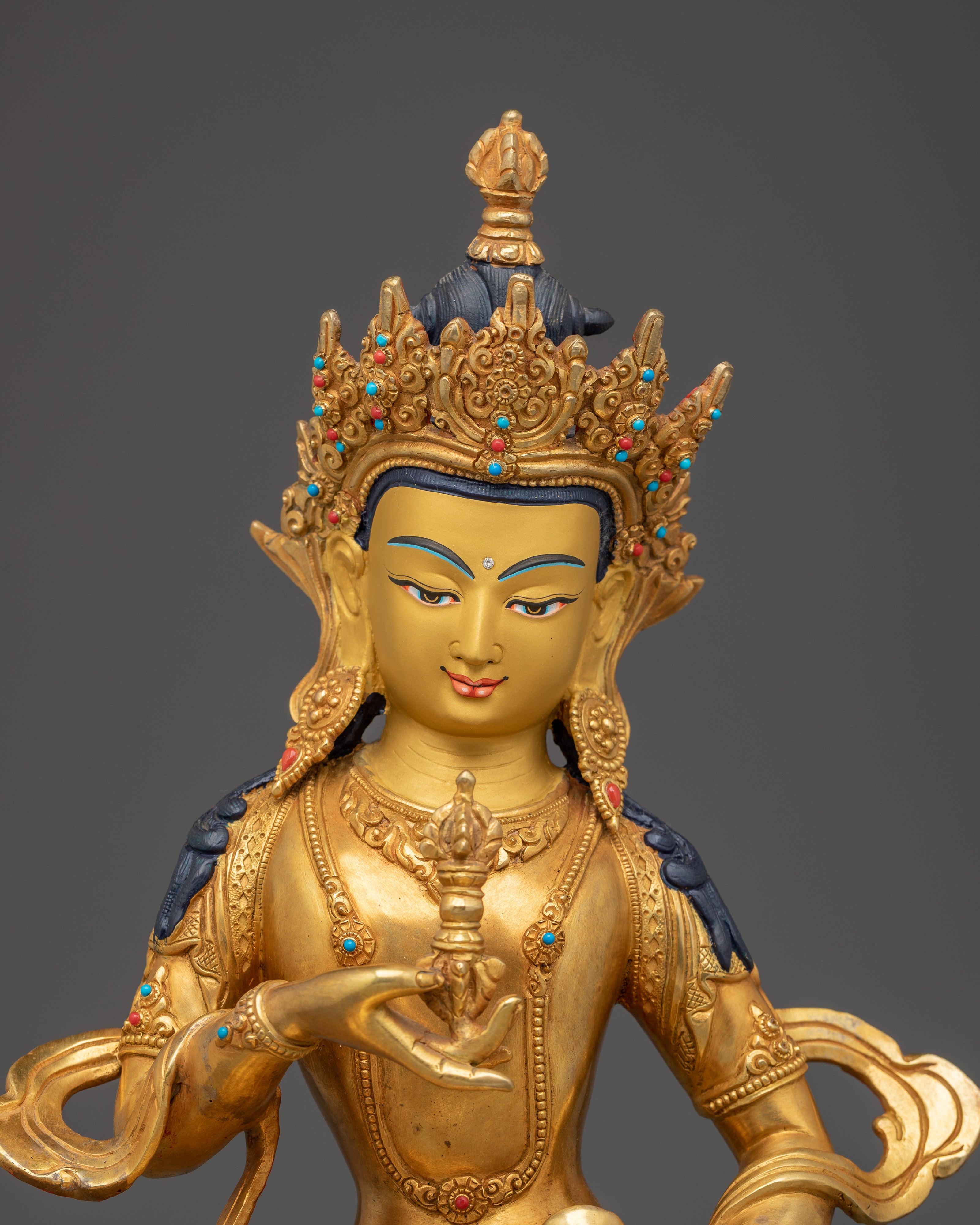 Spiritual Purifier Varjasattva | Handcrafted Himalayan Icon