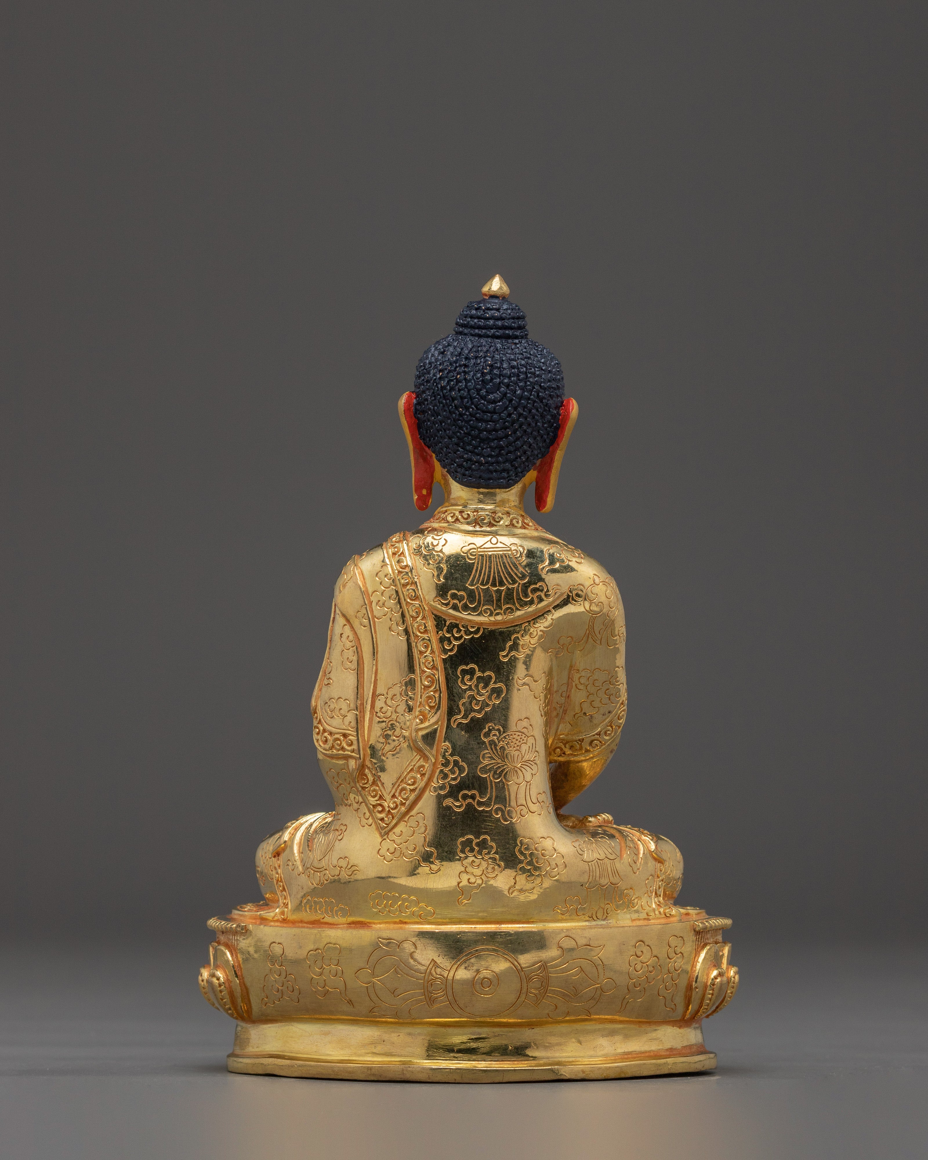 Nepalese Buddhist Art of Golden Amitabha Buddha | Buddha of Infinite Light