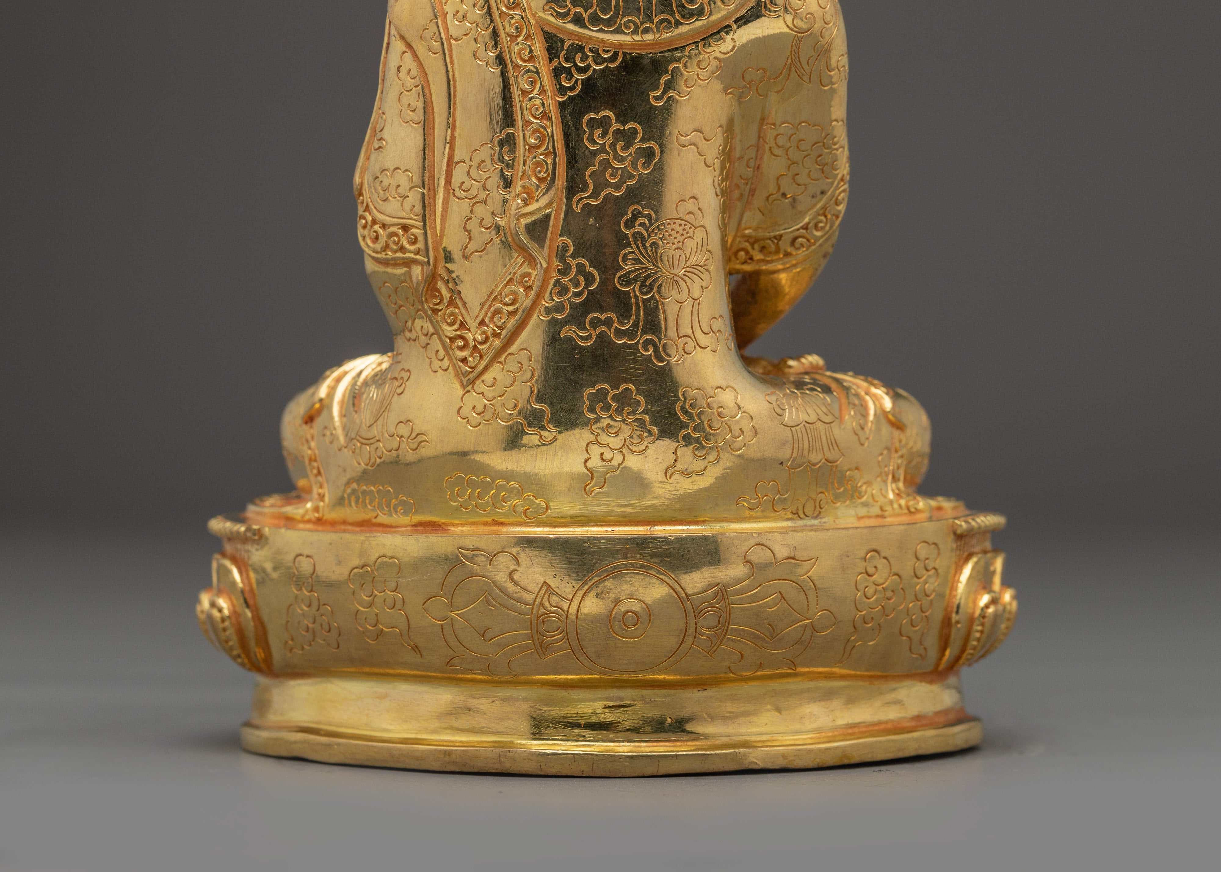Nepalese Buddhist Art of Golden Amitabha Buddha | Buddha of Infinite Light