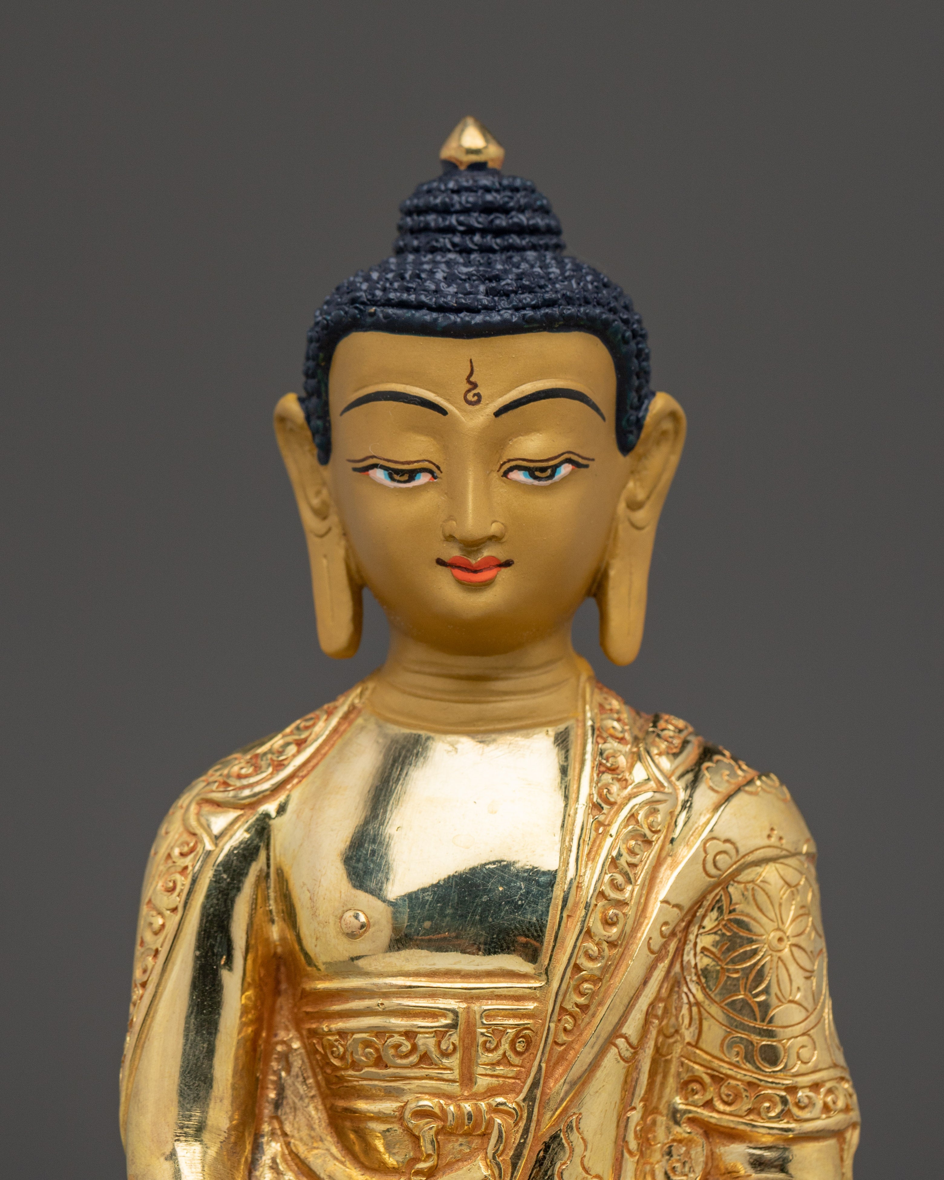 Nepalese Buddhist Art of Golden Amitabha Buddha | Buddha of Infinite Light