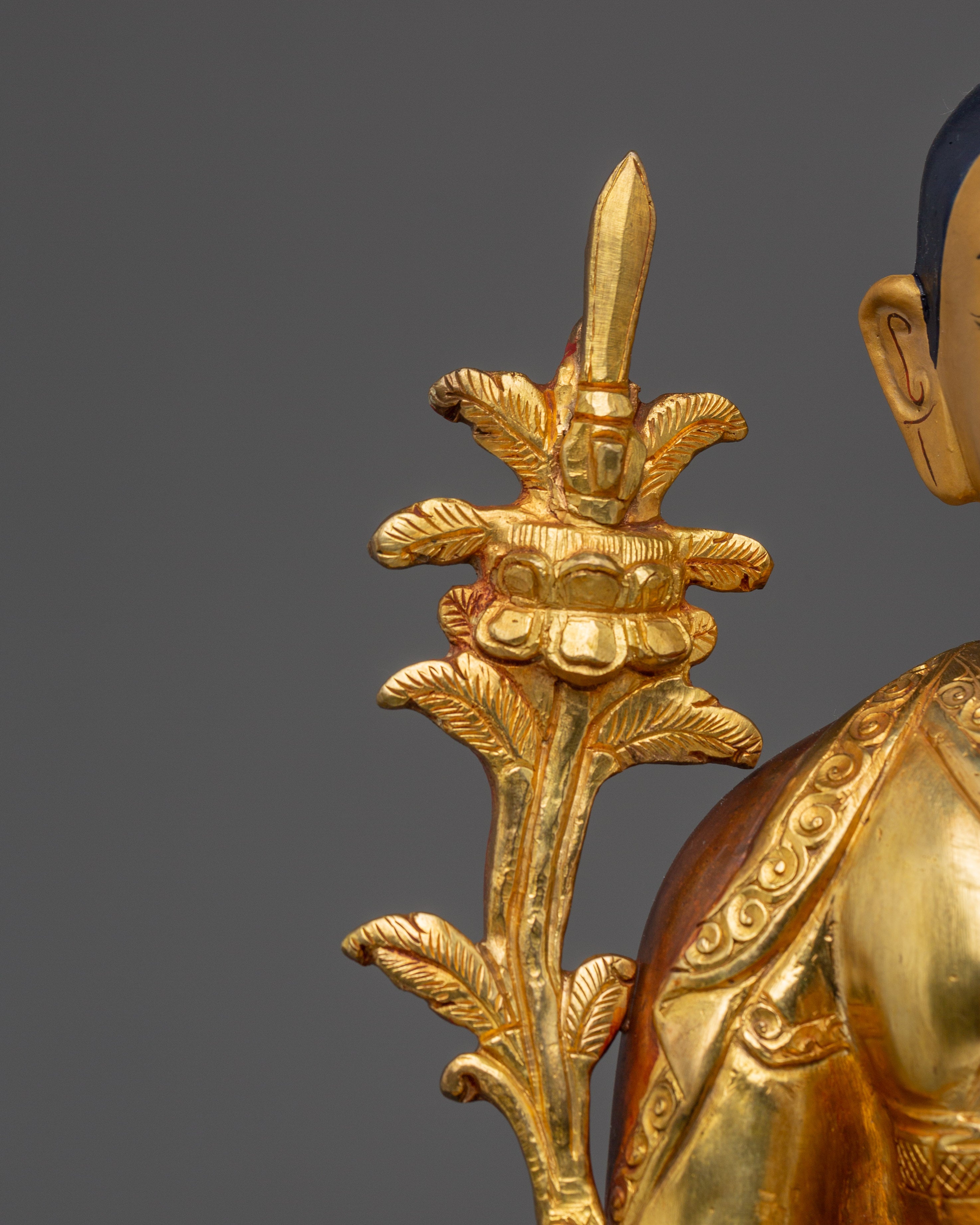 Handmade Tsongkhapa Statue Set with Disciples