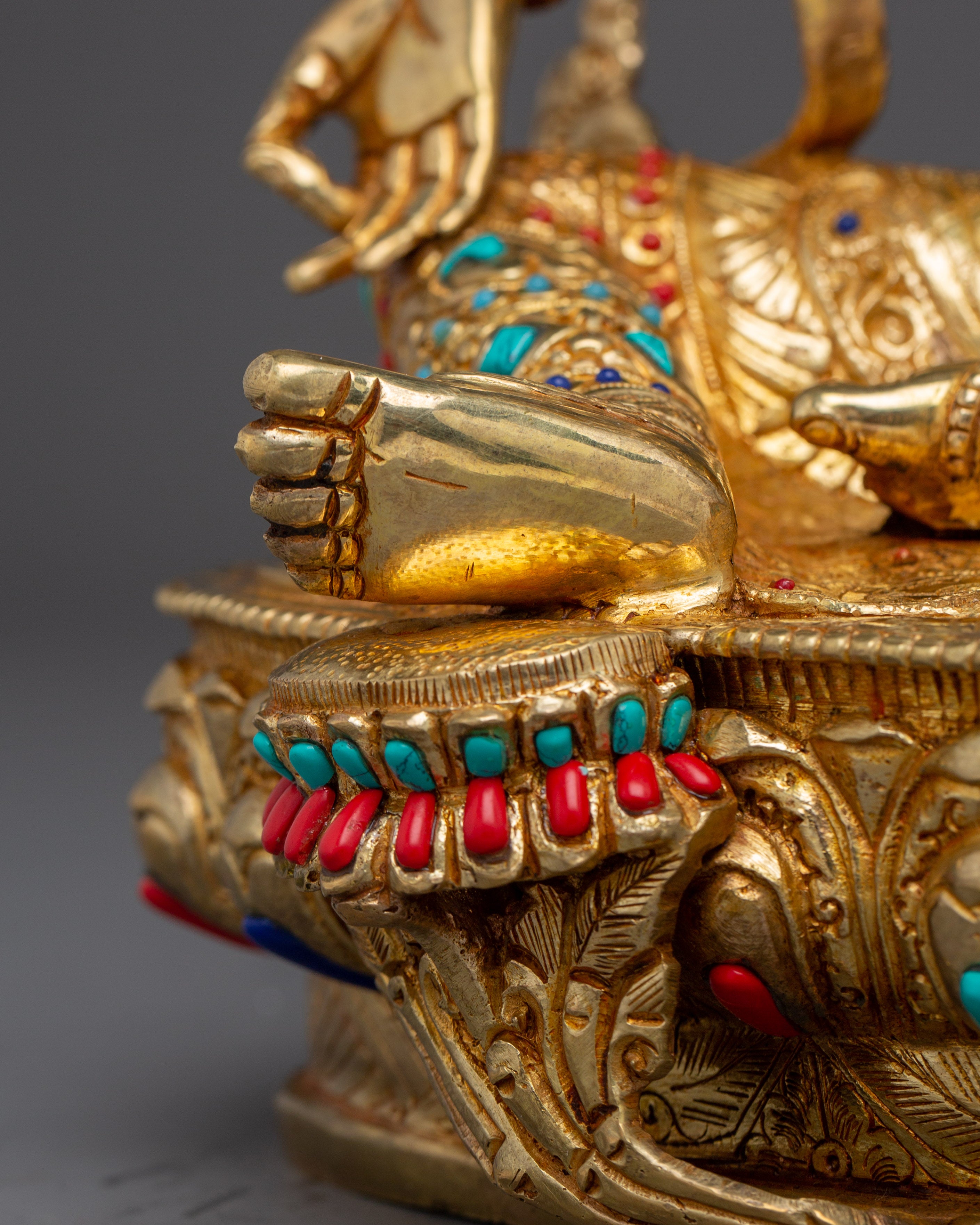 Green Tara Statue : Swift Liberator Goddess