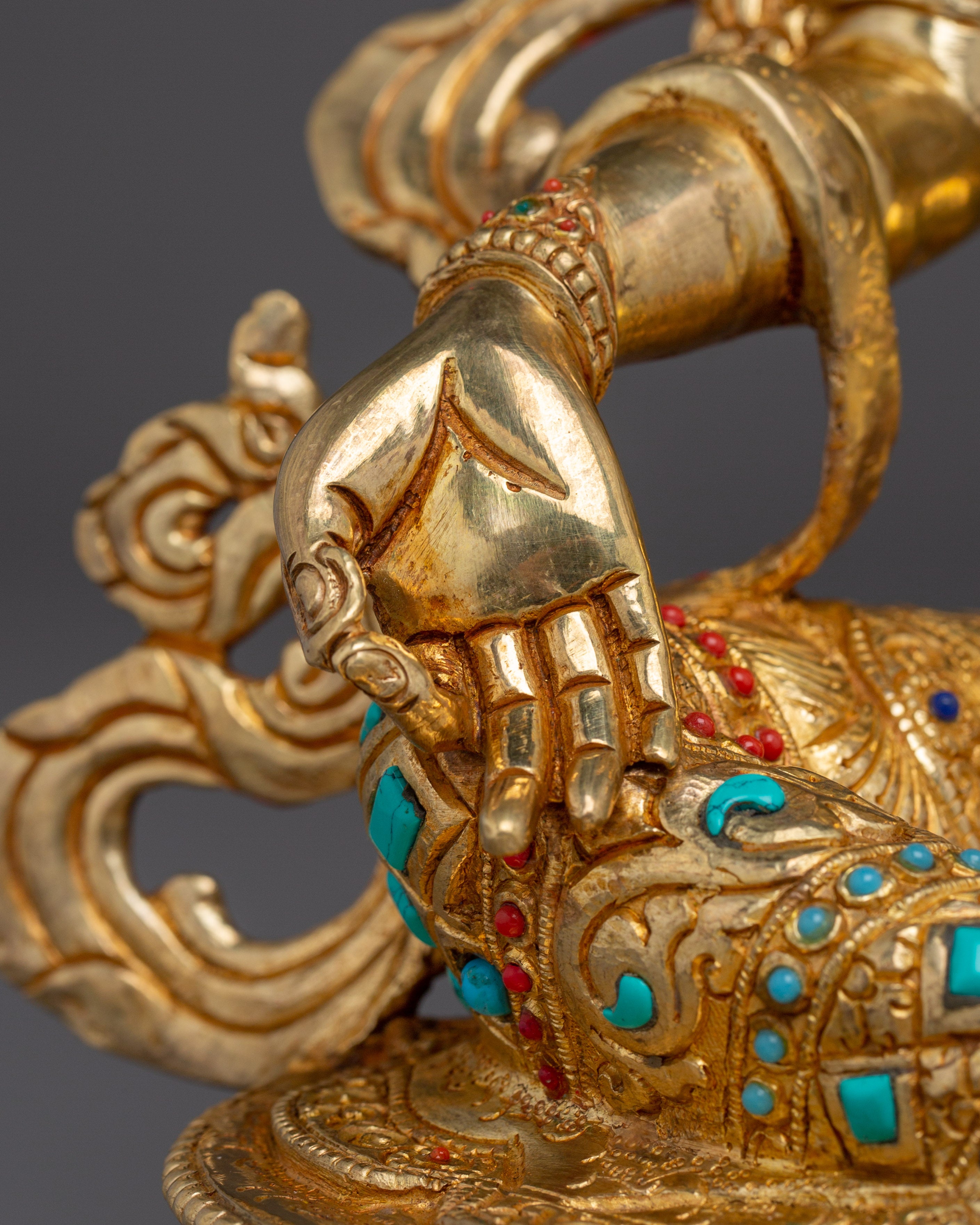 Green Tara Statue : Swift Liberator Goddess