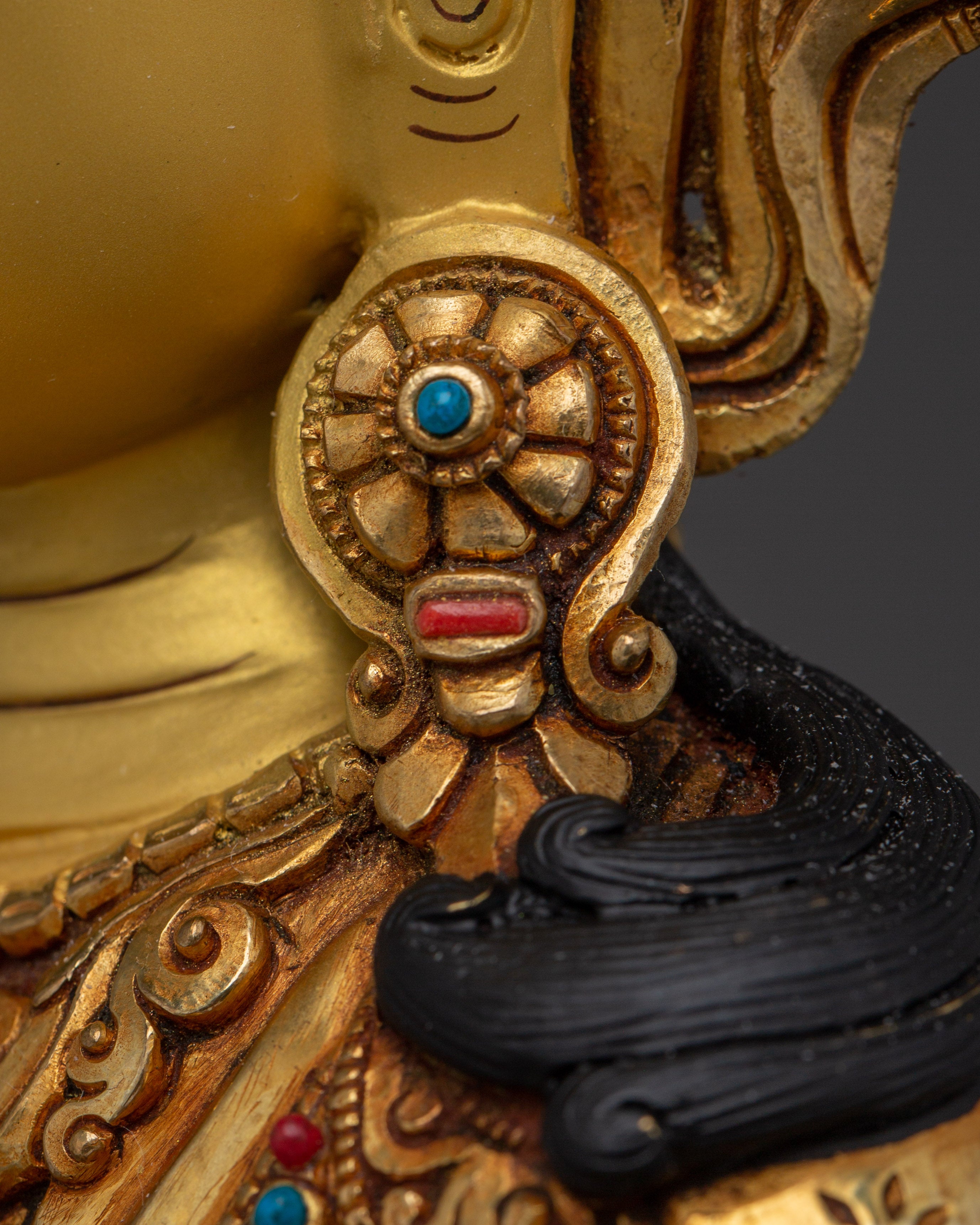 Tibetan Amitayus Artwork | Nepali Handcrafted Altar Statue
