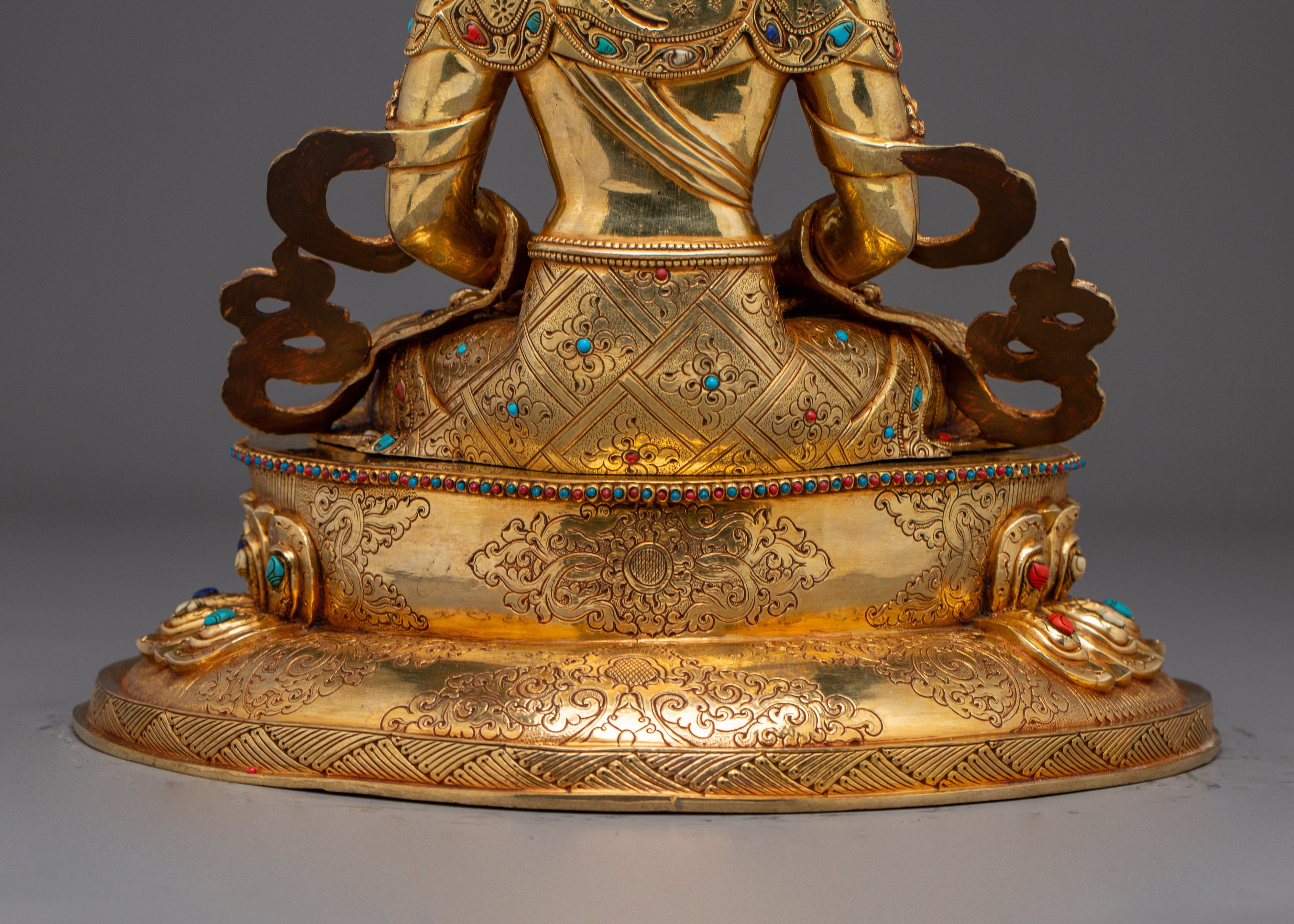 Tibetan Amitayus Artwork | Nepali Handcrafted Altar Statue