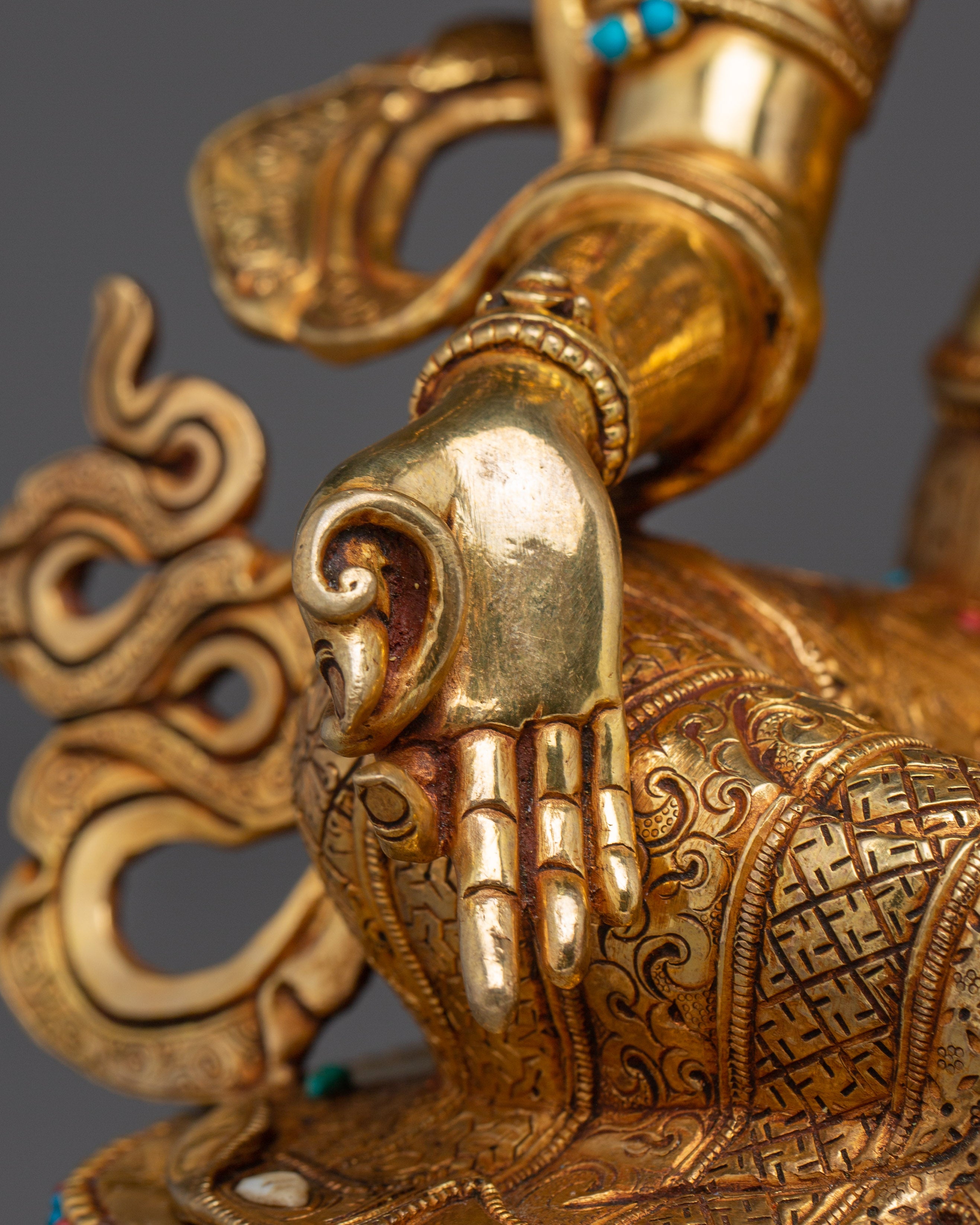 Enlightened Five Bodhisattvas Set | Handmade Nepali Statues