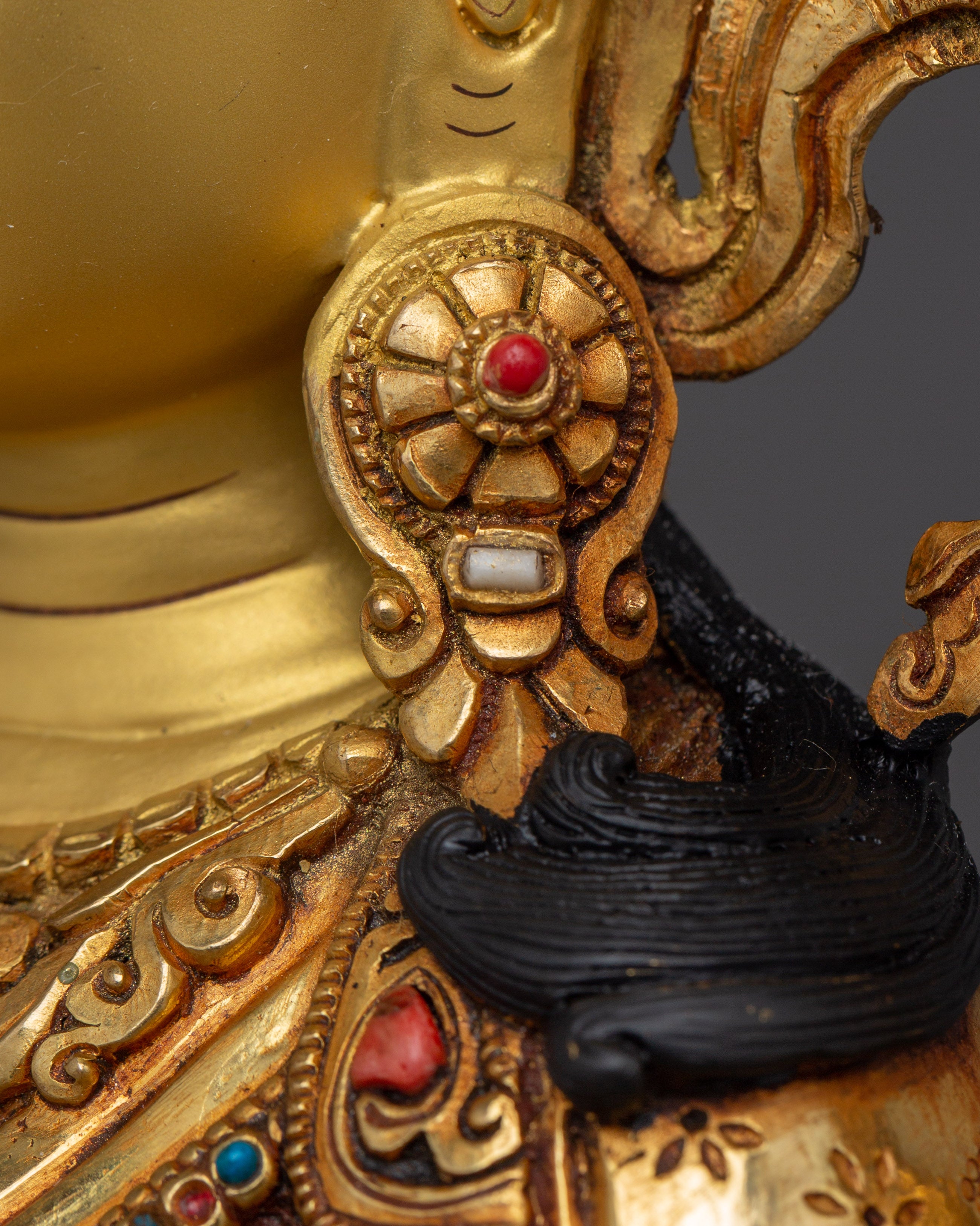 Green Tara Art Goddess of Compassion for Altar and Decor