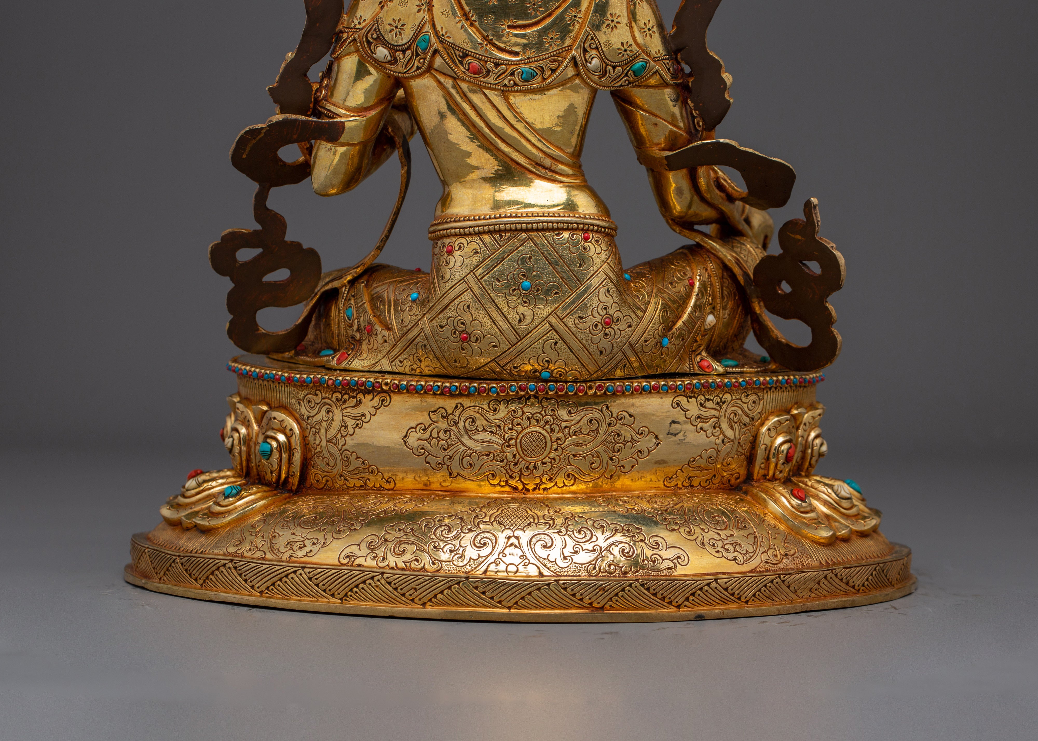 Green Tara Art Goddess of Compassion for Altar and Decor