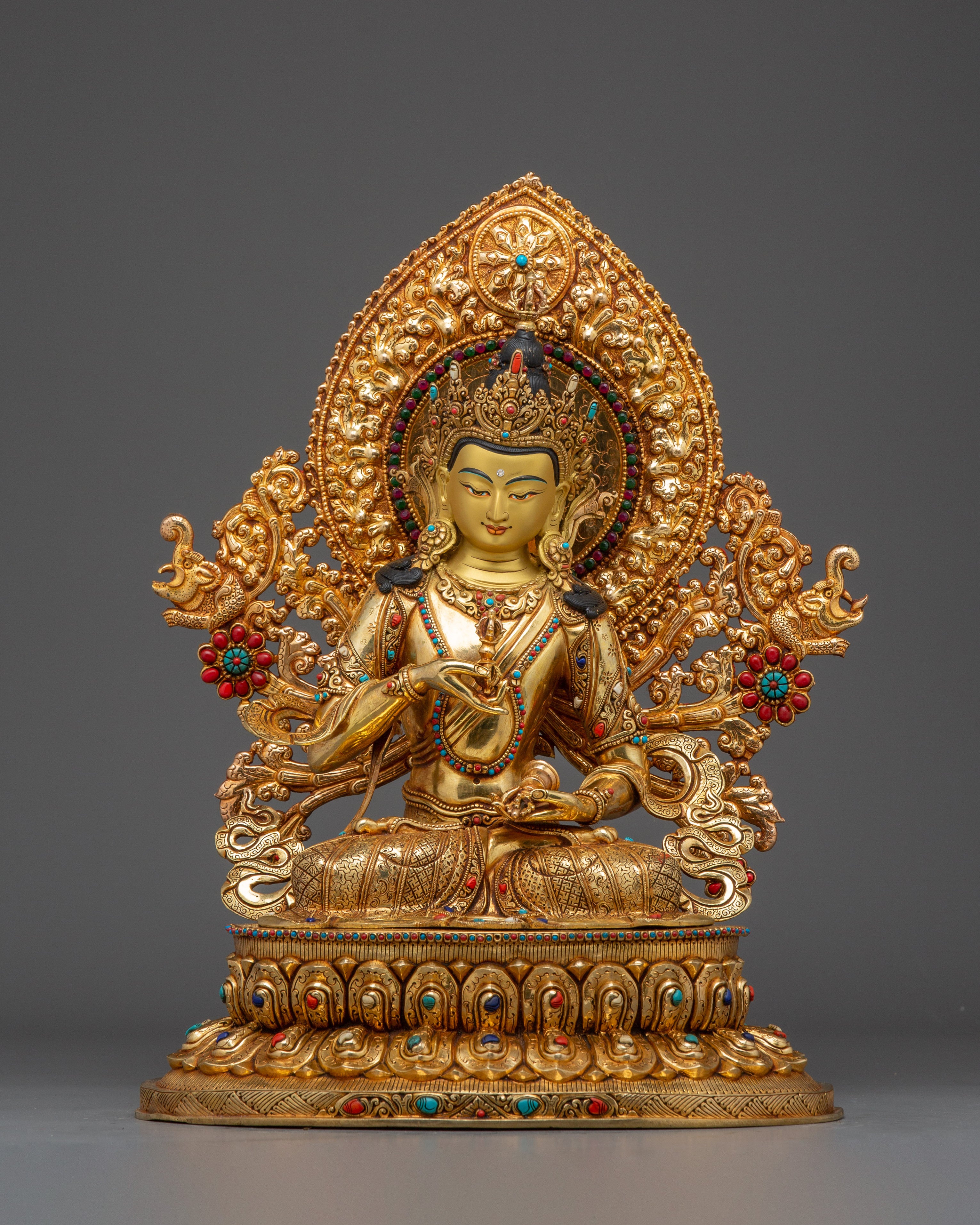 Enlightened Five Bodhisattvas Set | Handmade Nepali Statues