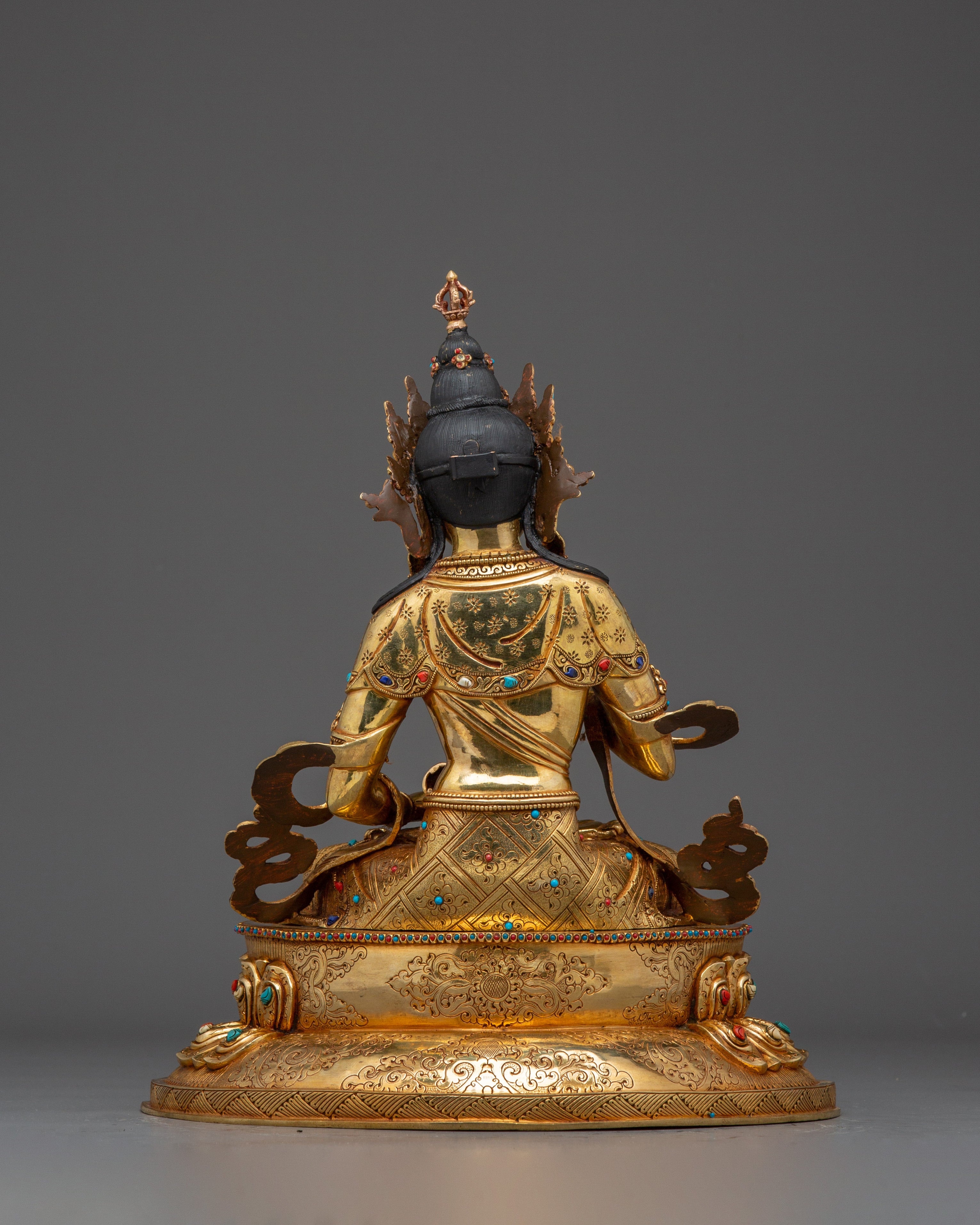 Tibetan Vajrasattva Icon Art | Sacred Bodhisattva of Purity