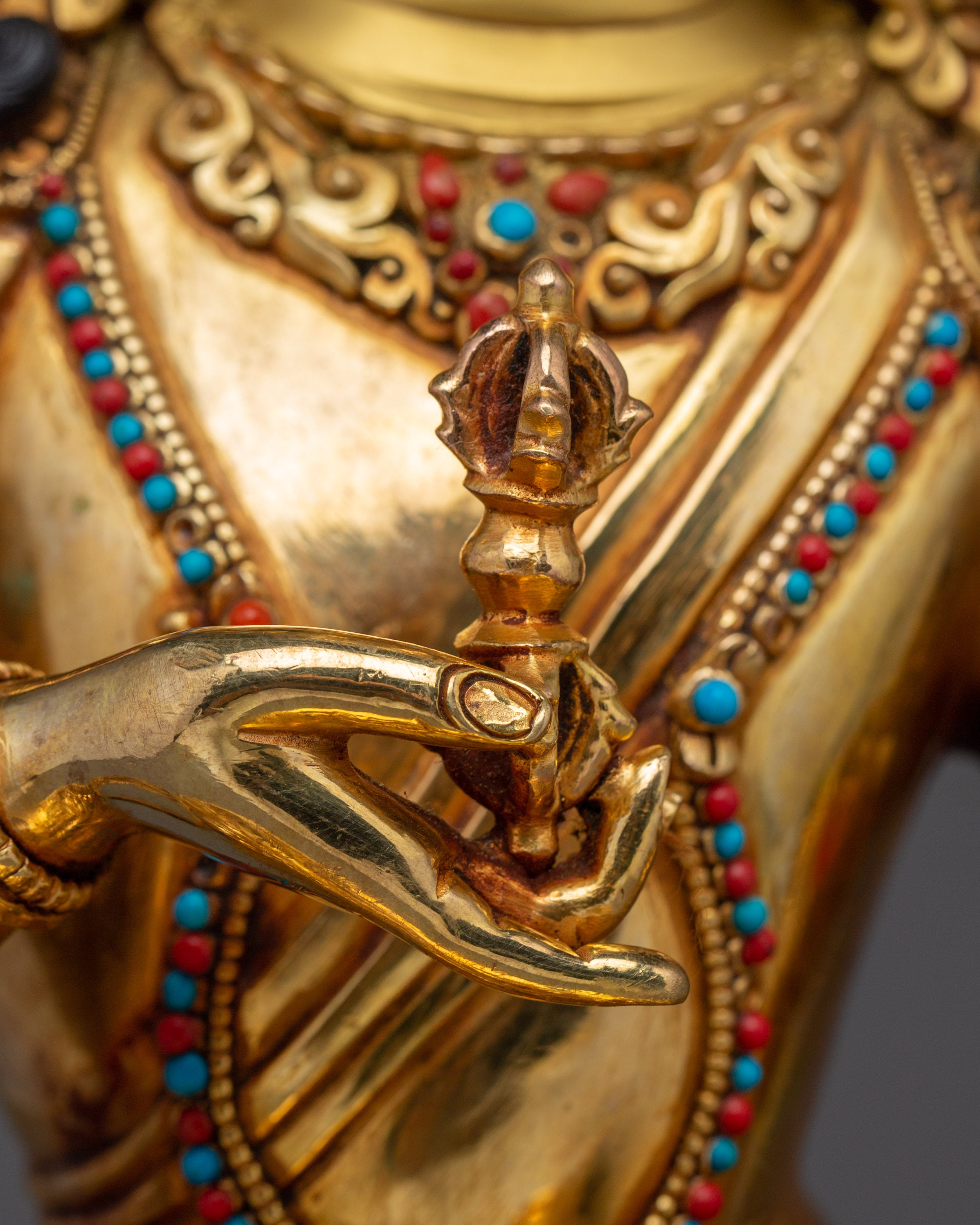 Tibetan Vajrasattva Icon Art | Sacred Bodhisattva of Purity